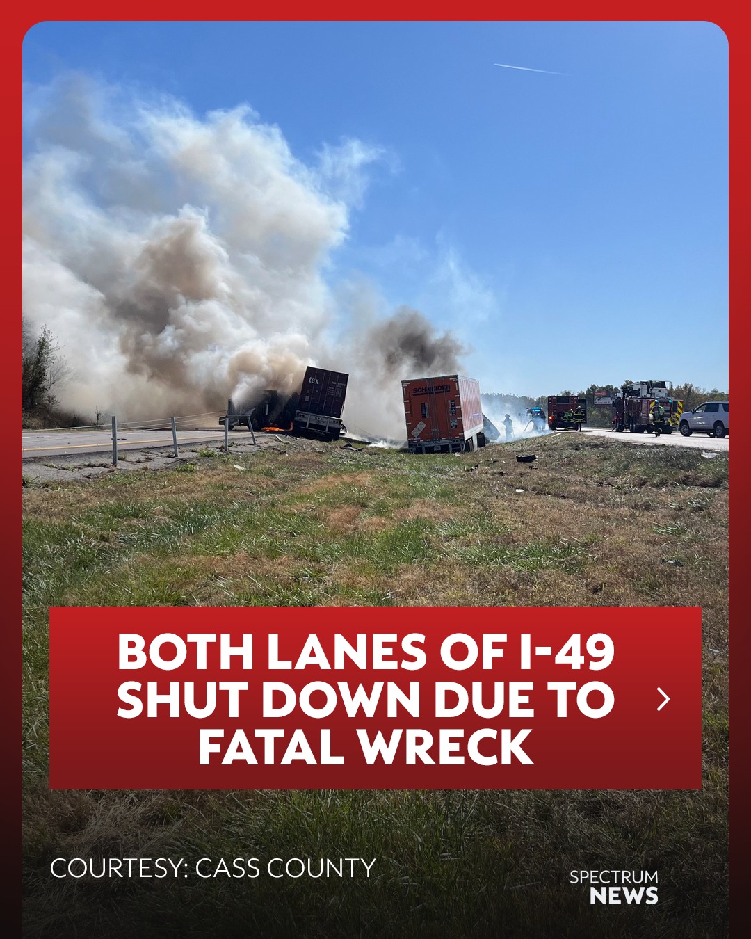 Spectrum - #BREAKING: Both lanes of Interstate 49 in Belton are shut ...