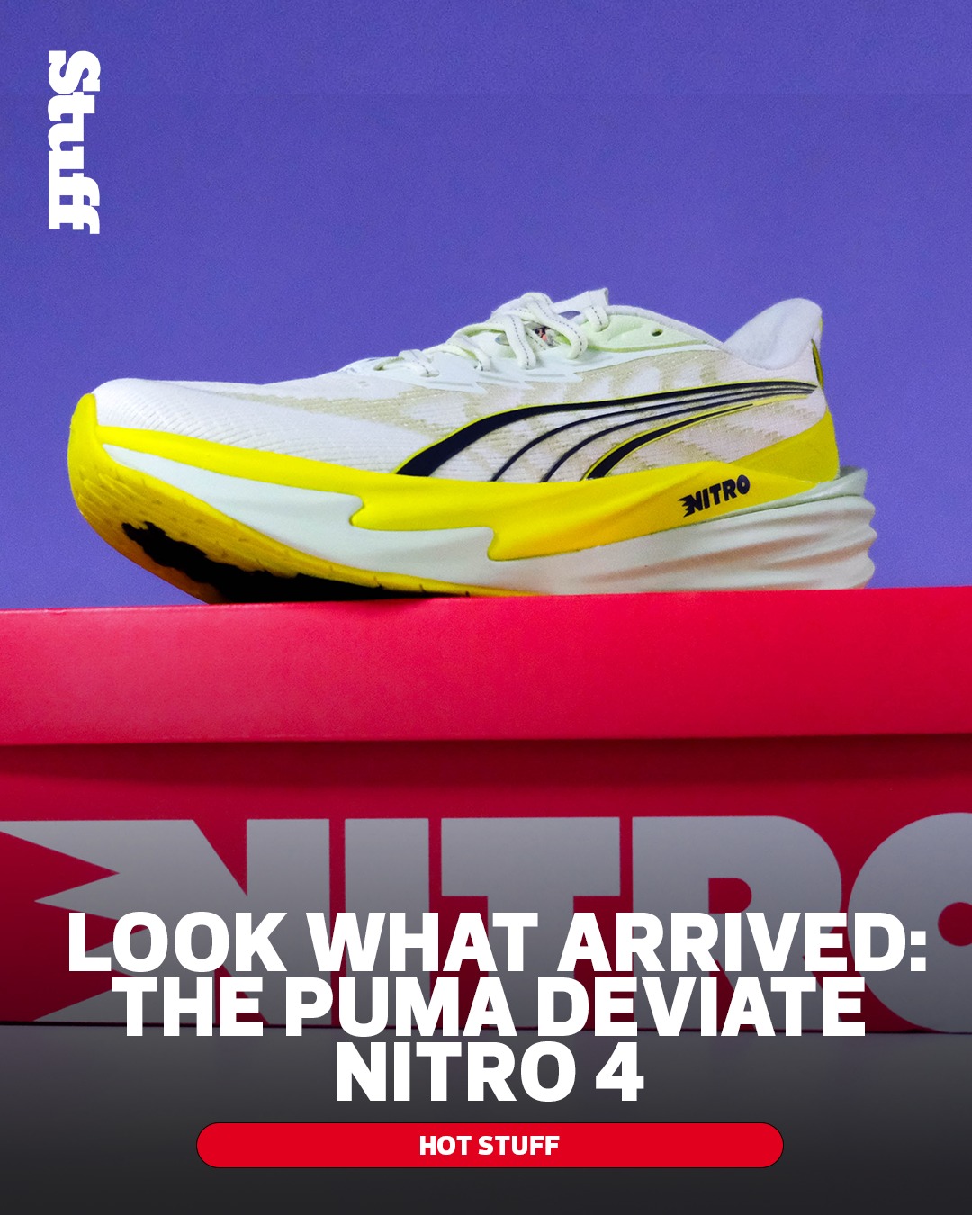 Stuff - Look what’s arrived at the Stuff office. The PUMA Deviate Nitro ...
