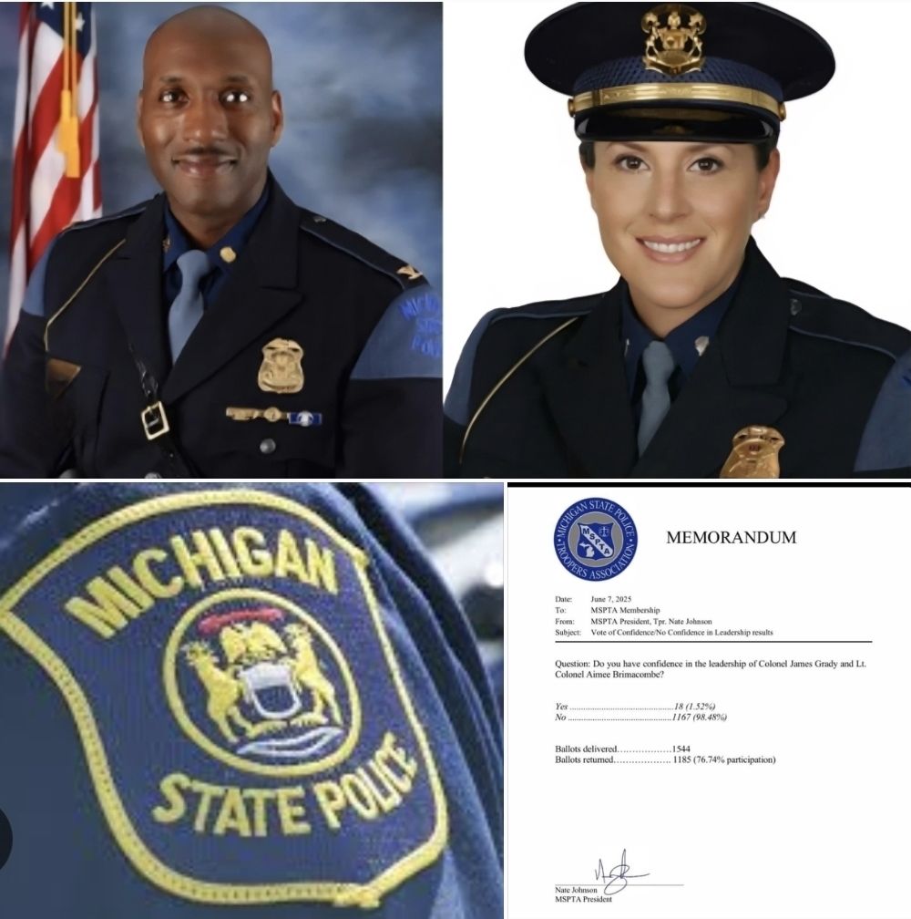 Friends - BREAKING NEWS MICHIGAN STATE TROOPERS - VOTE - 
