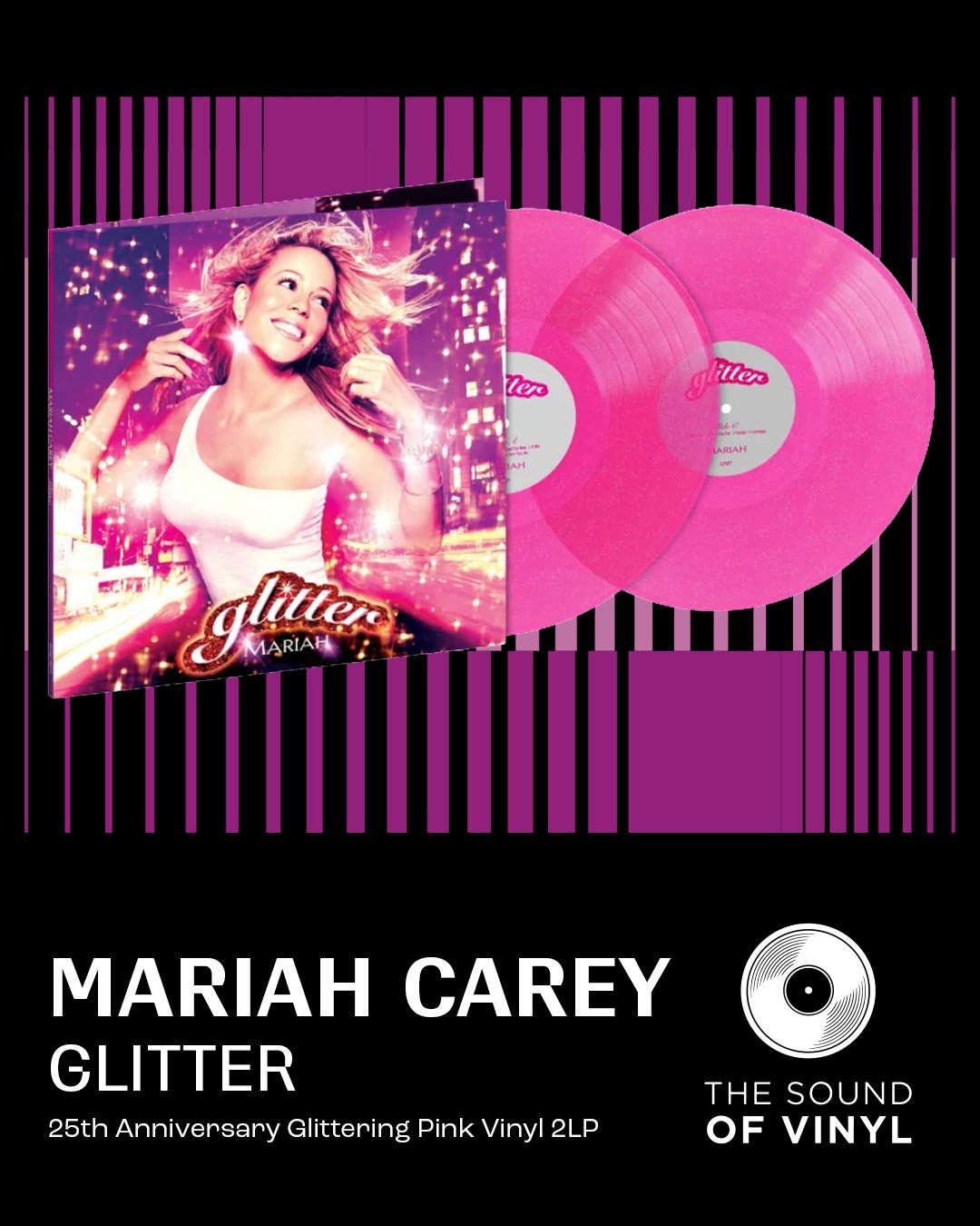 JUST ARRIVED! Mariah Carey – Glitter (25th Anniversary Edition