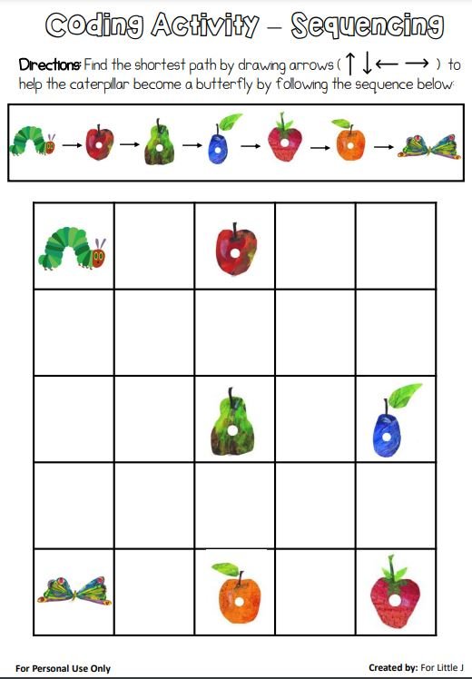 For Little J - FREE Sequencing Activity for Kids Click...