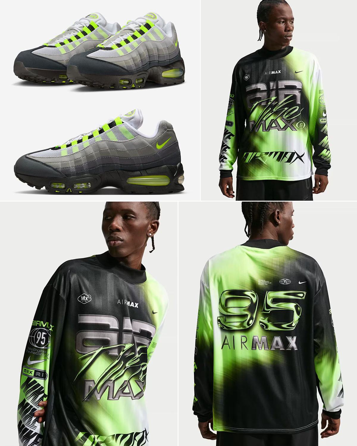 Nike Air Max 95 OG “Neon” Big Bubble (2026) x Nike Air Max 95 