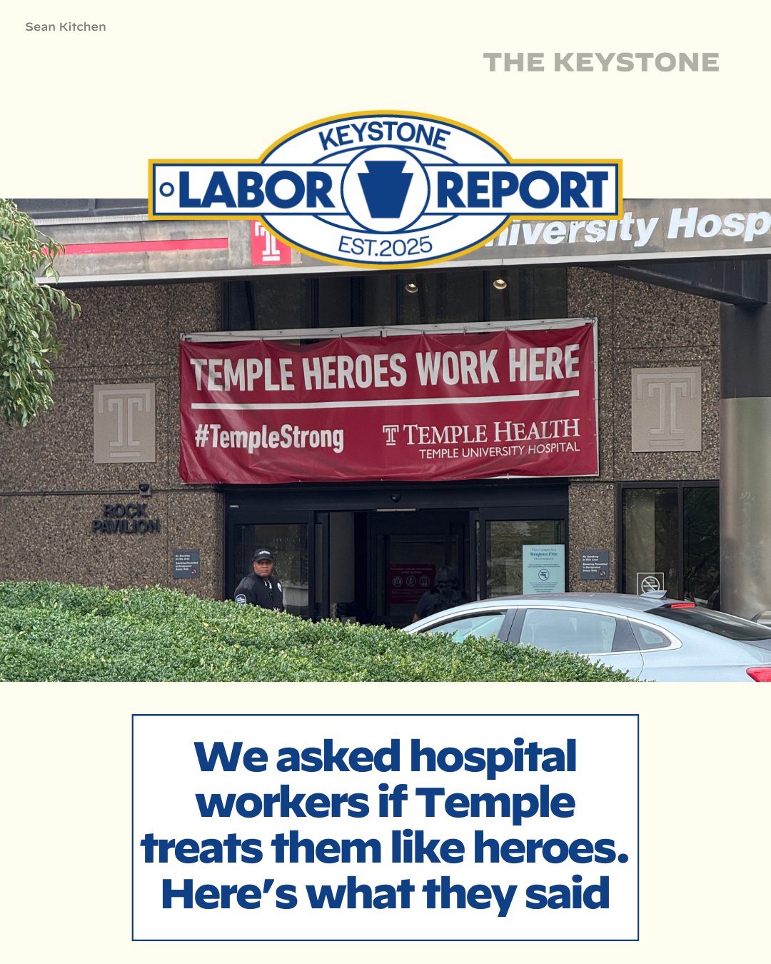Curated visual reference: Visual Reference: The Keystone Temple University Hospital Had A Temple