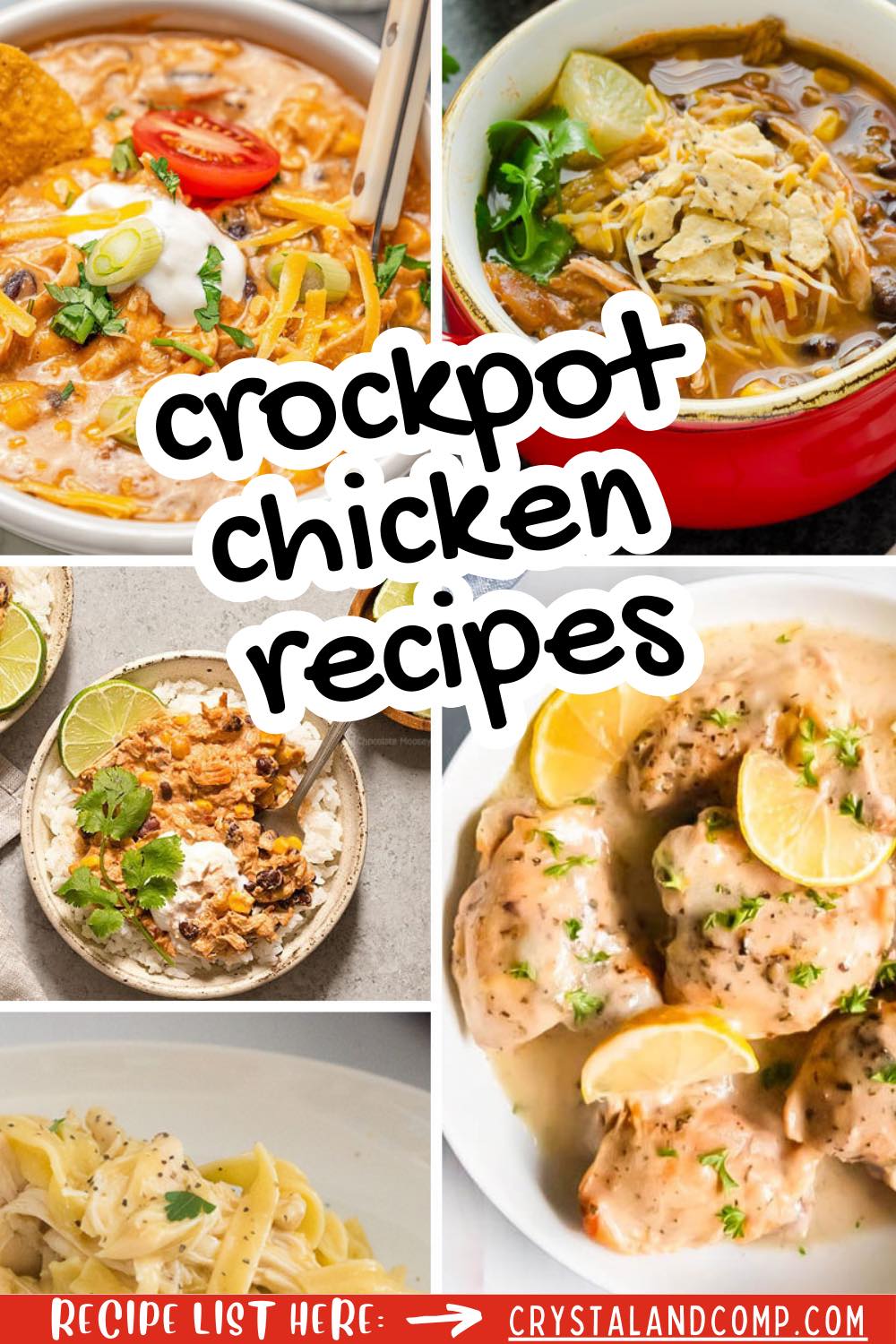Recipes - 🐔 CROCKPOT CHICKEN RECIPES Add some of these to your meal ...
