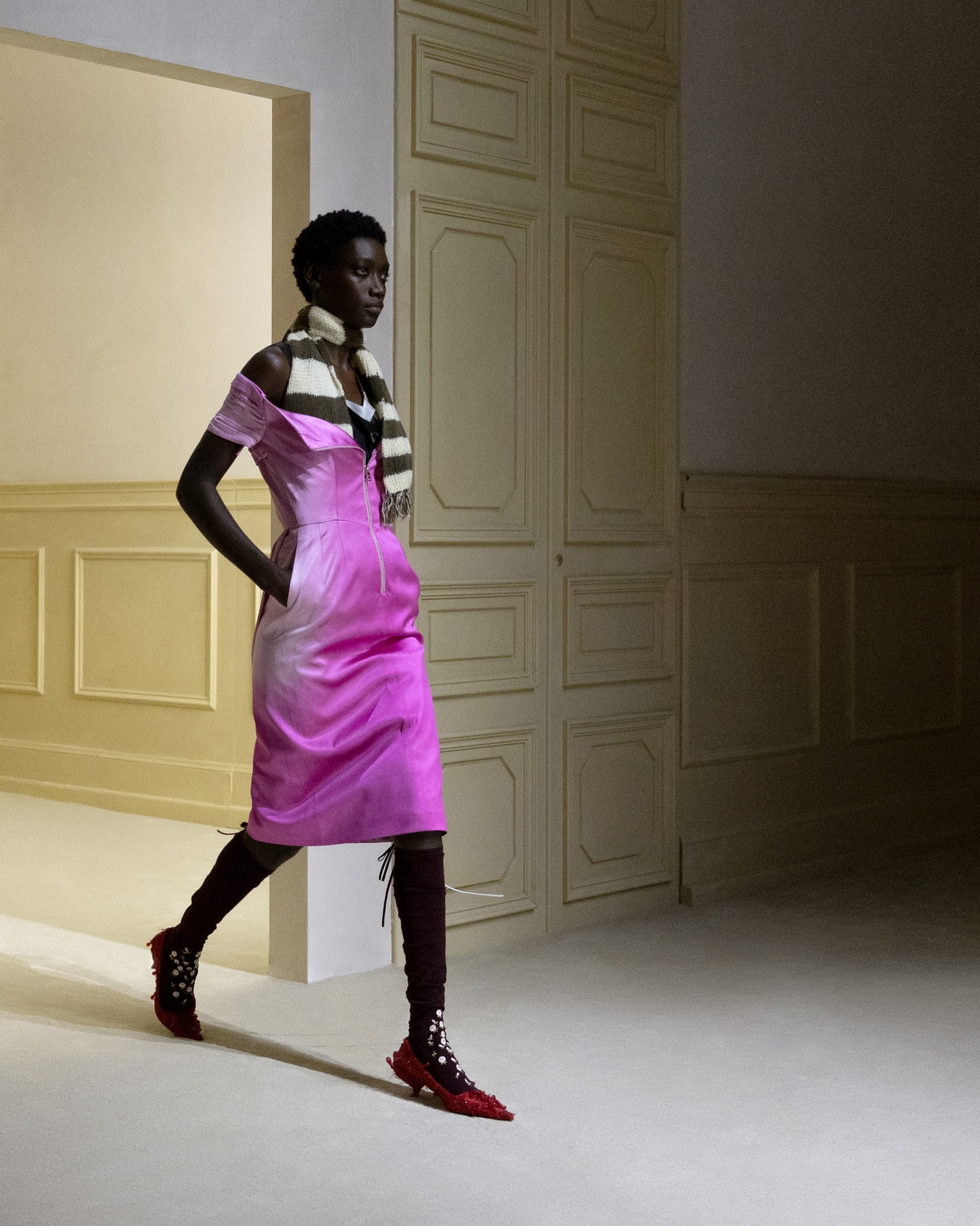 The Prada Fall/Winter 2026 collection by Miuccia Prada and Raf