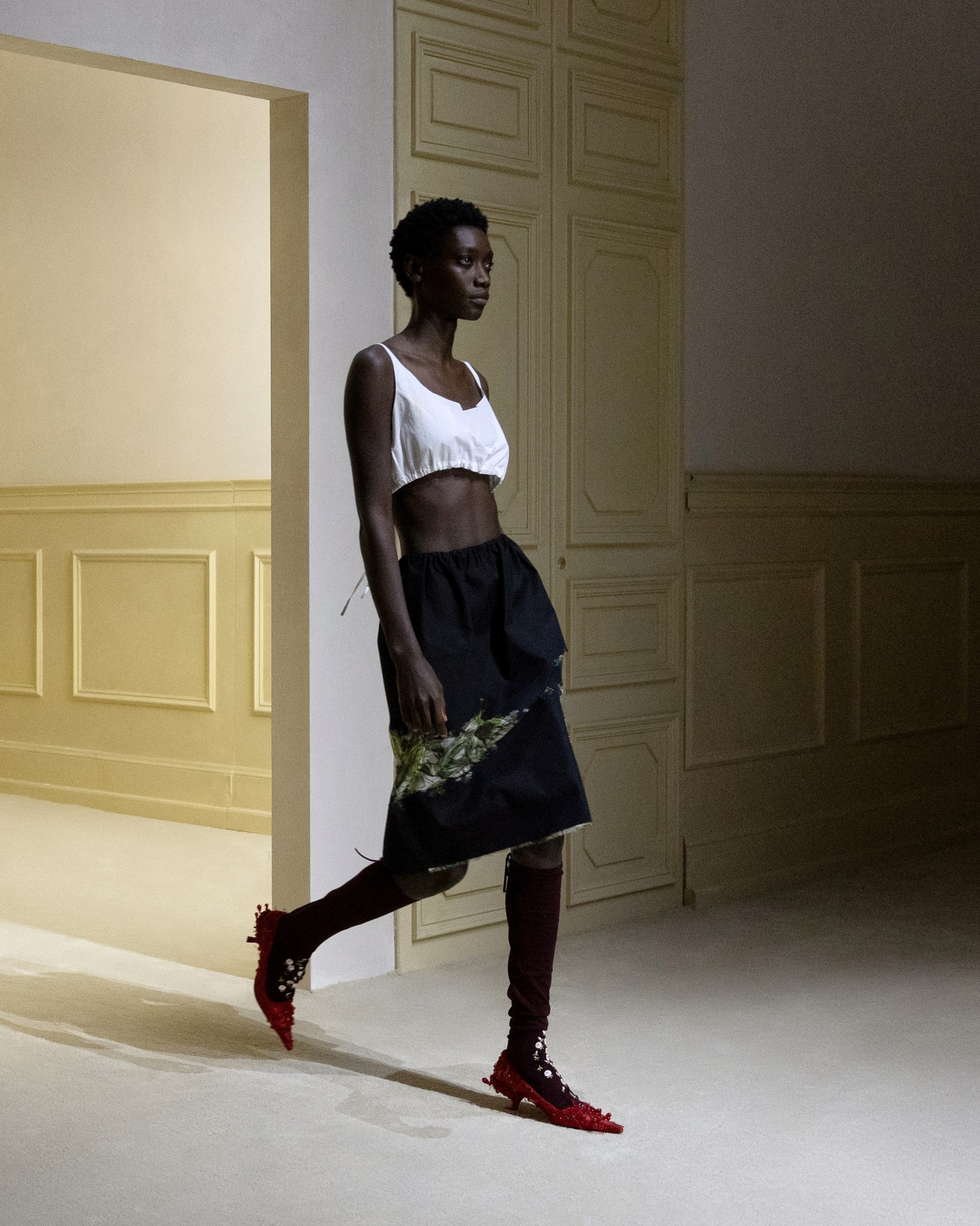 HERMES PRADA リップ　口紅　巾着 The Prada Fall/Winter 2026 collection by Miuccia Prada and Raf