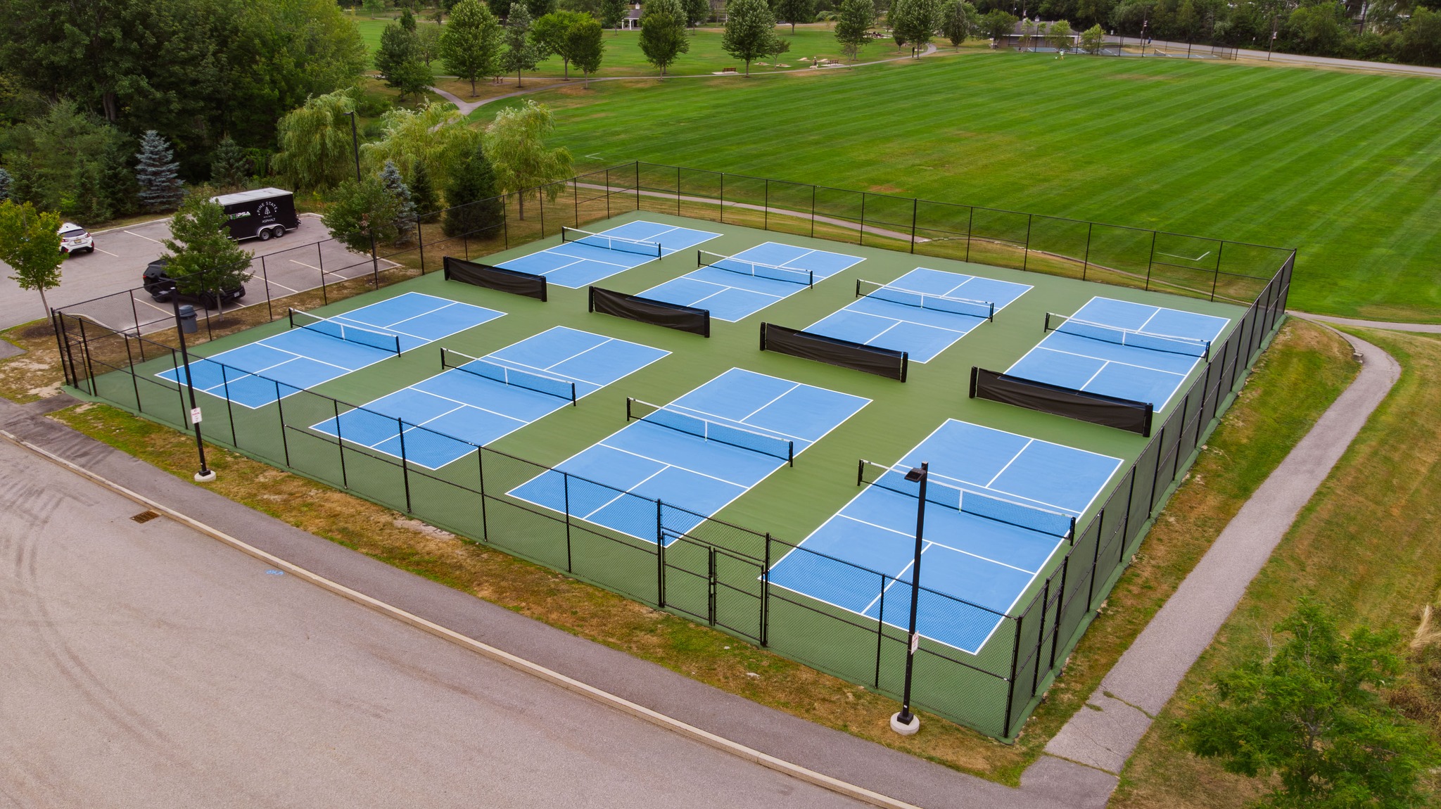スーザン Scarborough's new pickleball courts are officially opening Friday