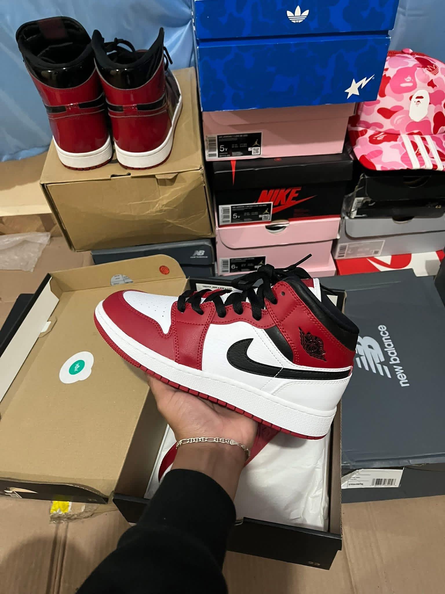 Nike Air Jordan 1 Mid Chicago talle 12 Usa (29CM) muy poco uso 