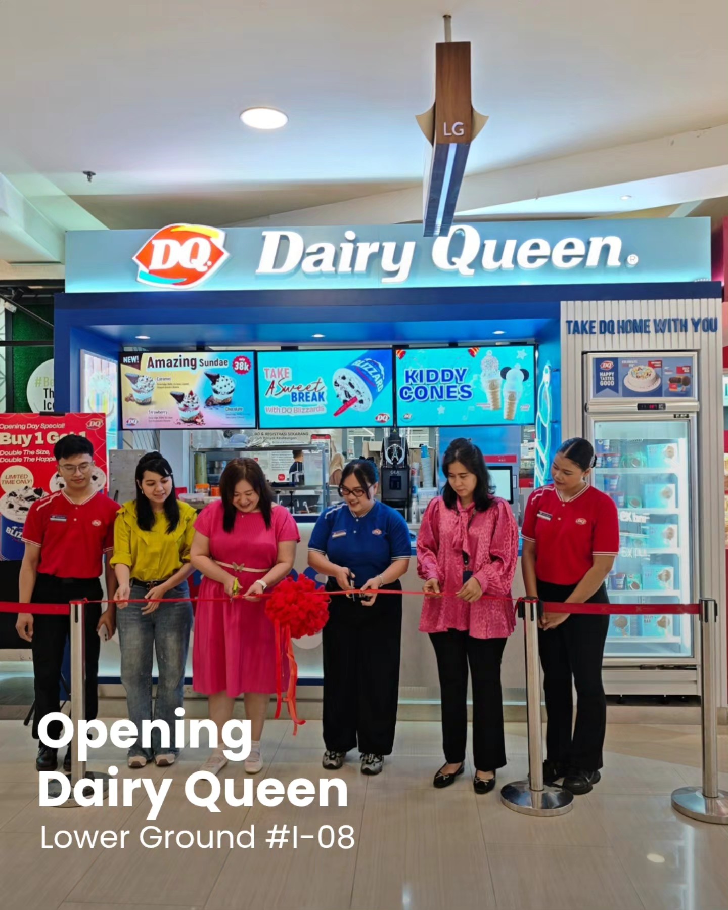 Grand Opening Dairy Queen di... - Mall Centre Point Medan | Facebook