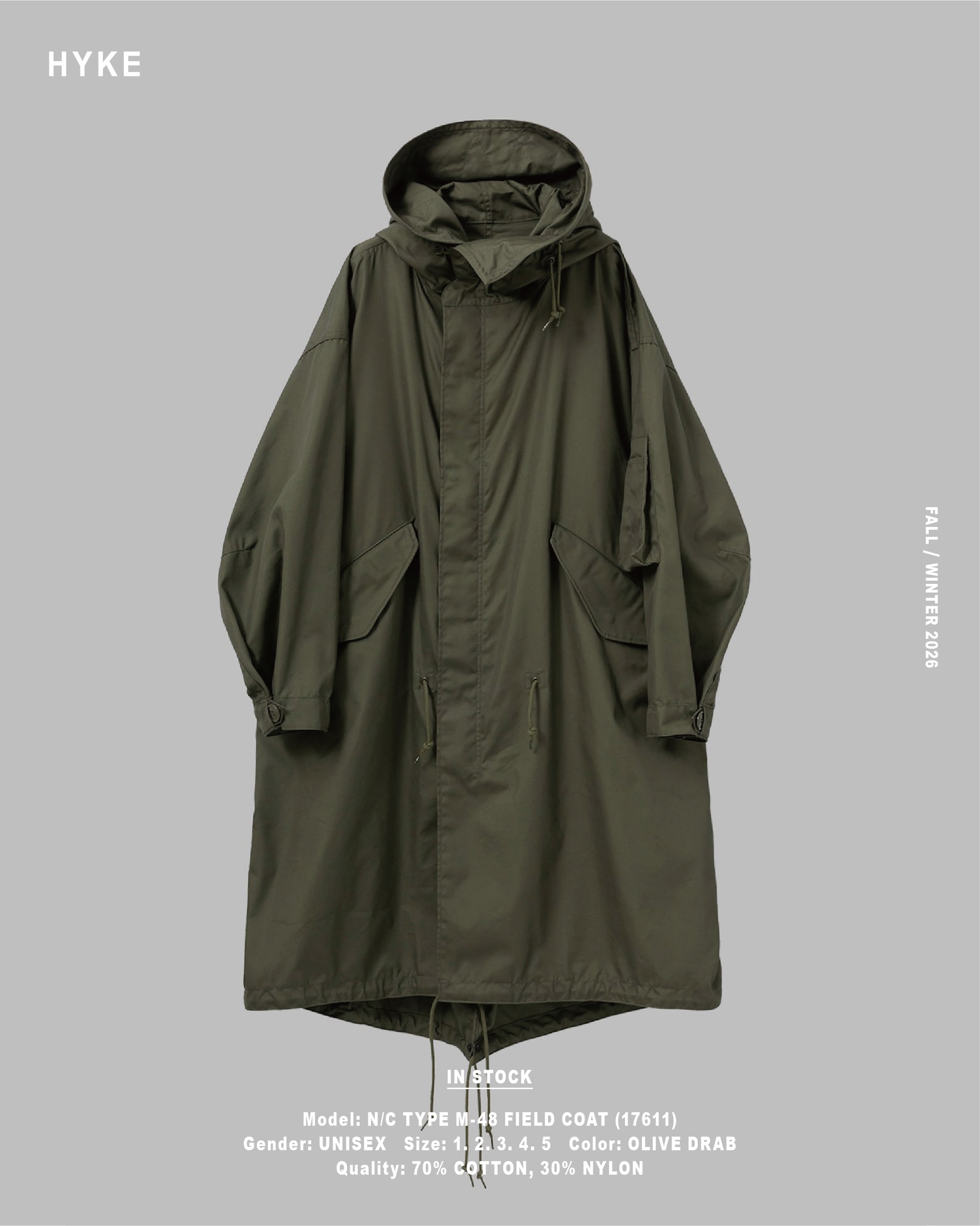 HYKE ONLINE STORE_FW26_IN STOCK #hyke