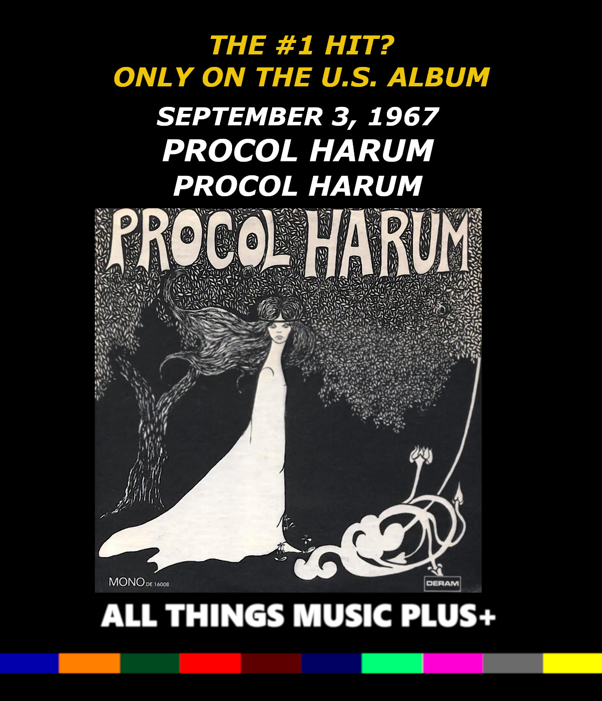 Procol Harum's 1967 lineup and hit song