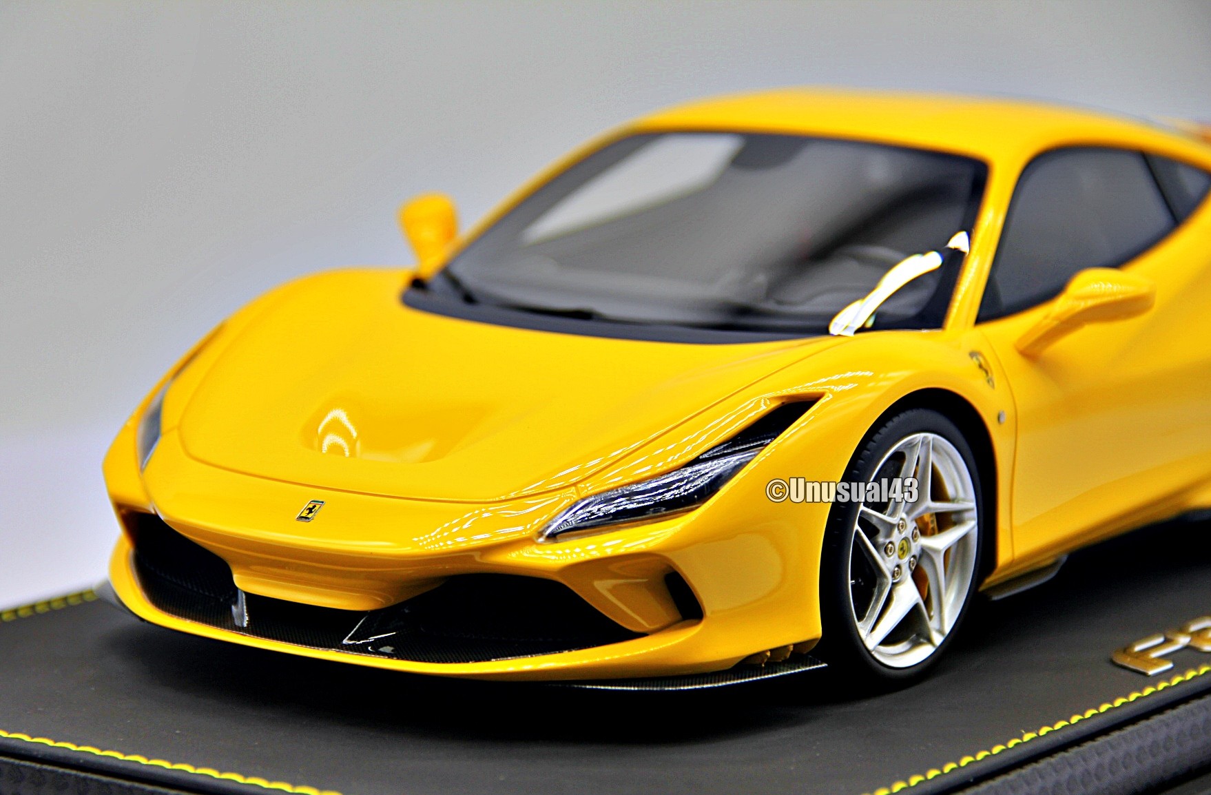 New in stock 1/18th BBR Models Ferrari F8 Tributo Giallo Modena