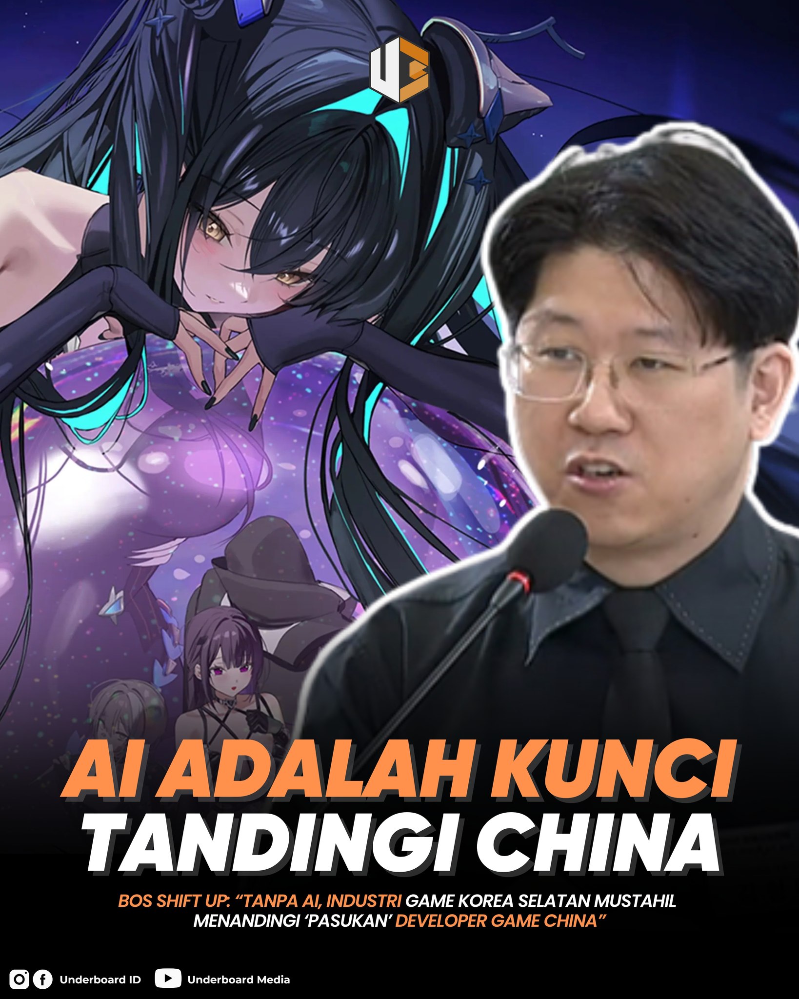 UnderBoard ID - CEO Shift Up Developer dibalik Nikke &... | Facebook