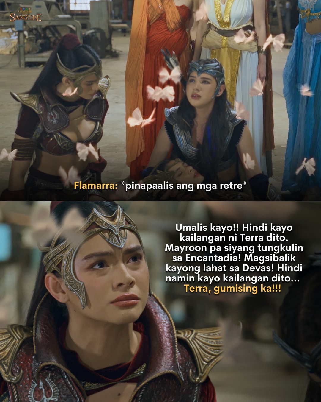 GMA - Pinipigilan ni Flamarra ang mga retre na sunduin si Terra! 😥 # ...