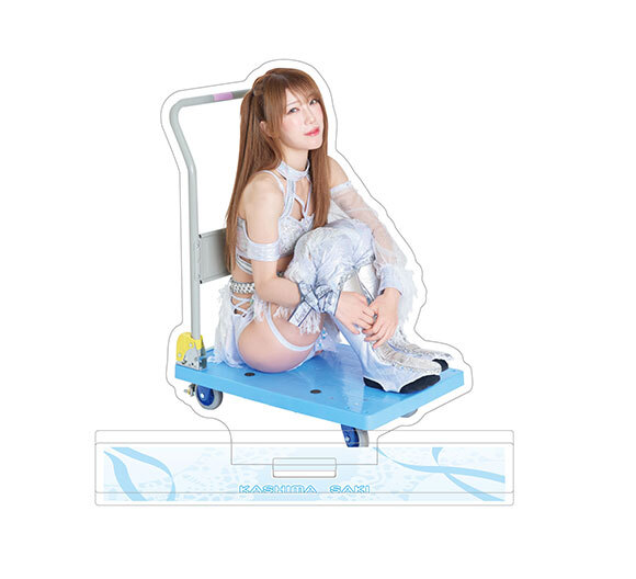 Saki Kashima アクリルスタンド 、写真、カード Saki Kashima Push Car Memorial Acrylic Stand A memorable moment