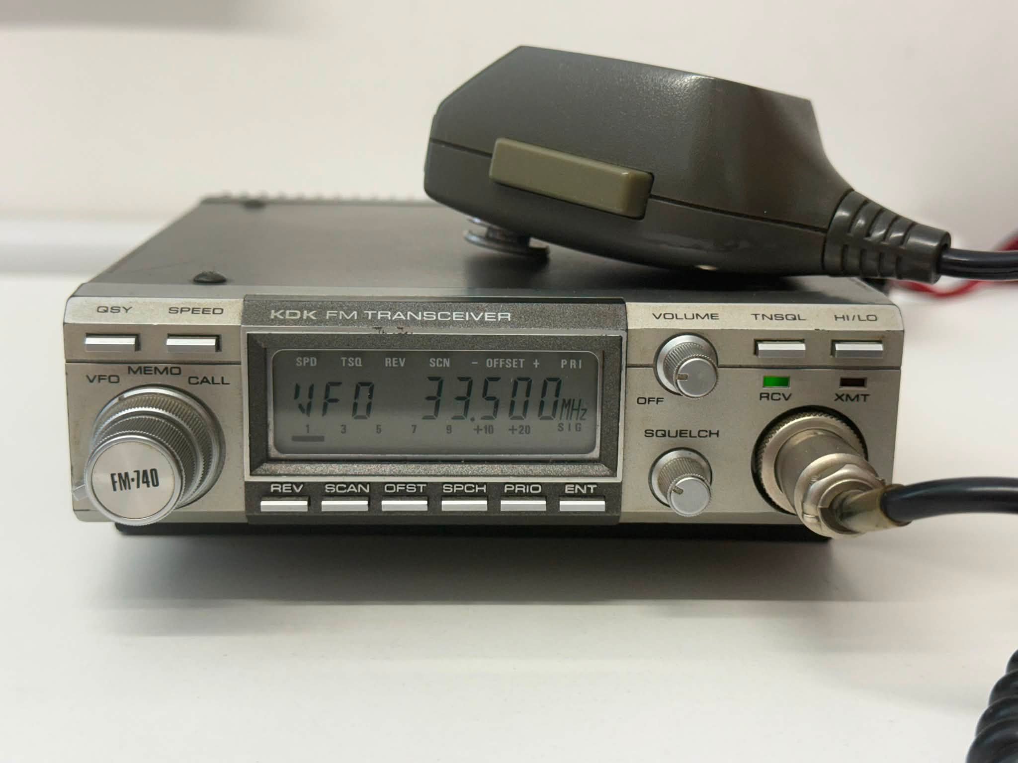 📻 Vintage VHF, timeless performance – the KDK FM-740 is proof