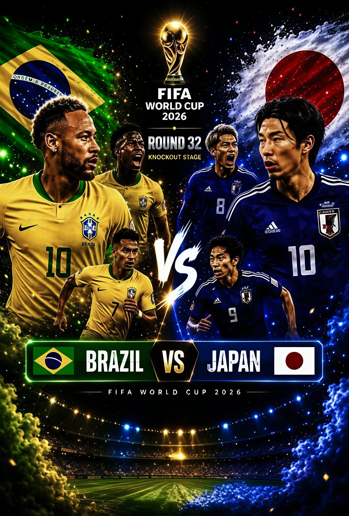 Today is match day: Japan vs. Sweden at the FIFA World Cup! ⚽ One