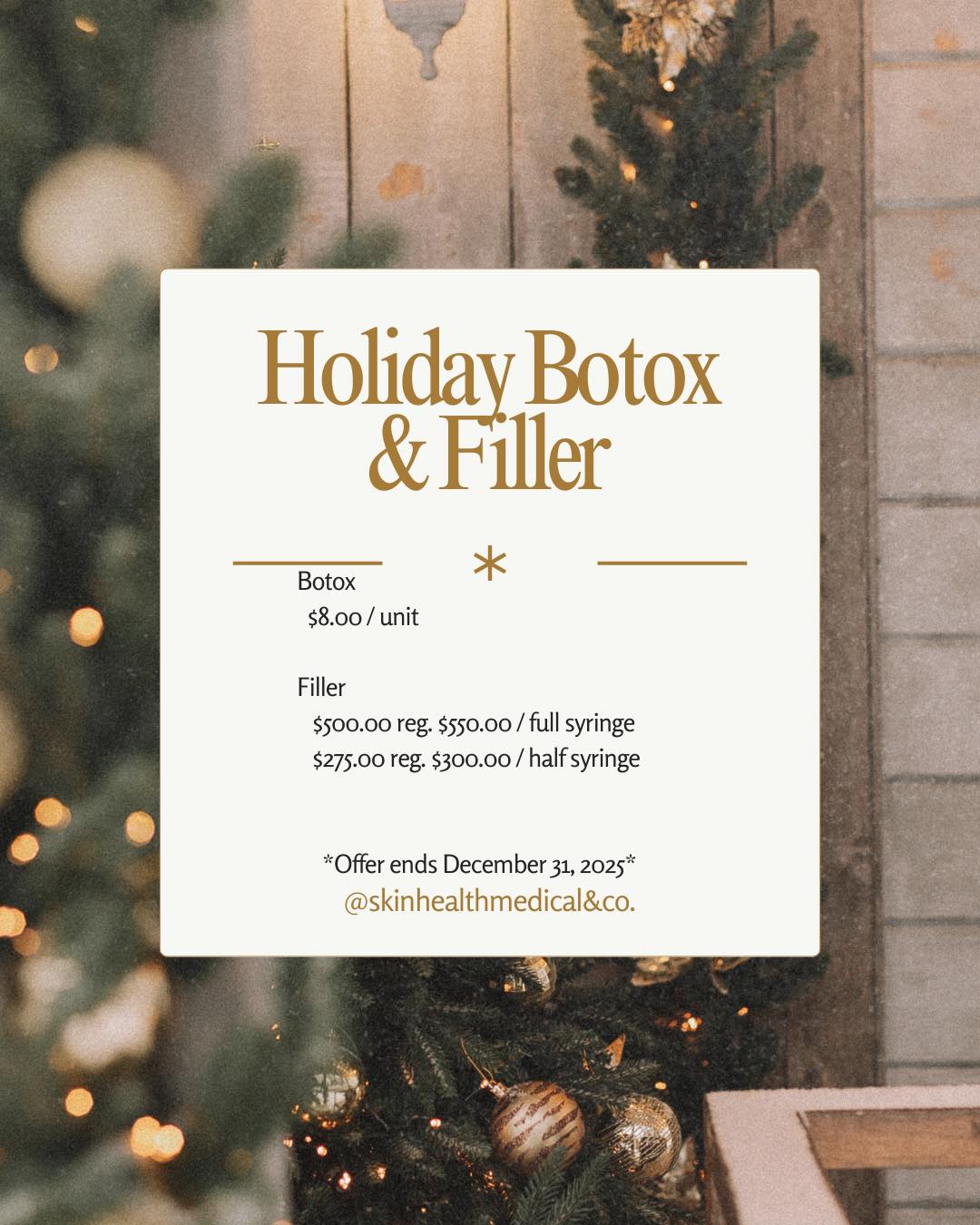 Skin - Mini Pre-Holiday Pop-Up Clinic TOMORROW! Get glowing just in ...