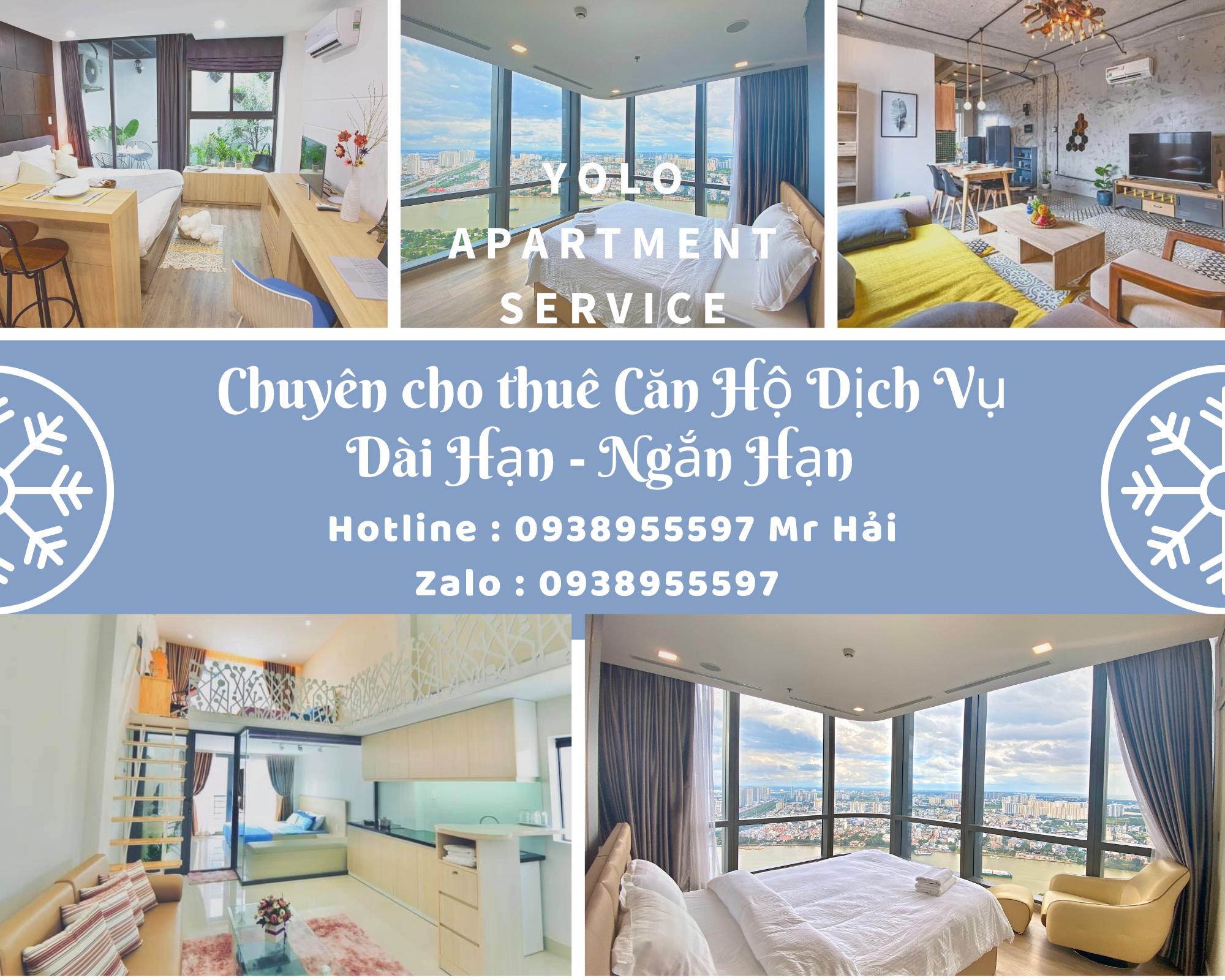 Cho thuê căn hộ... - Cho thuê căn hộ theo ngày tại TPHCM