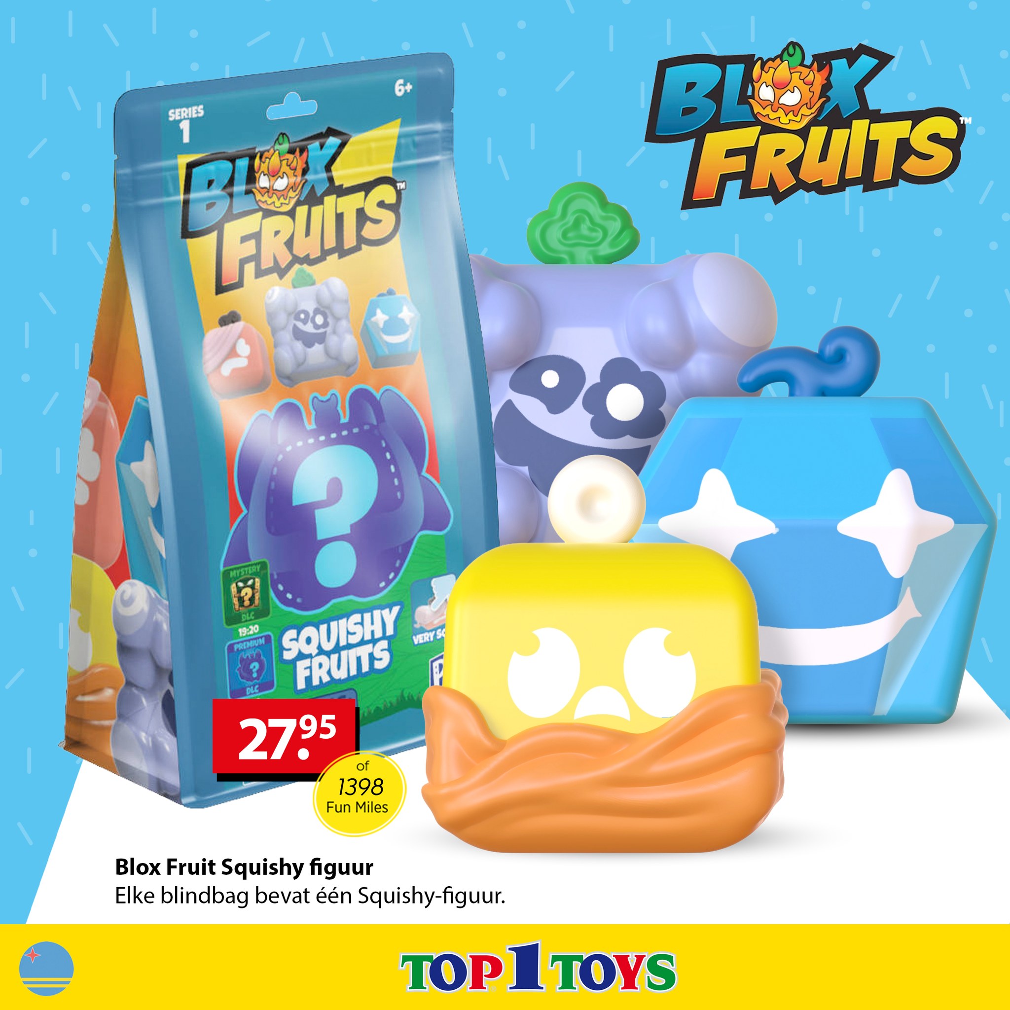 Love surprises? 🎁 With these Blox Fruits Squishy figures, you