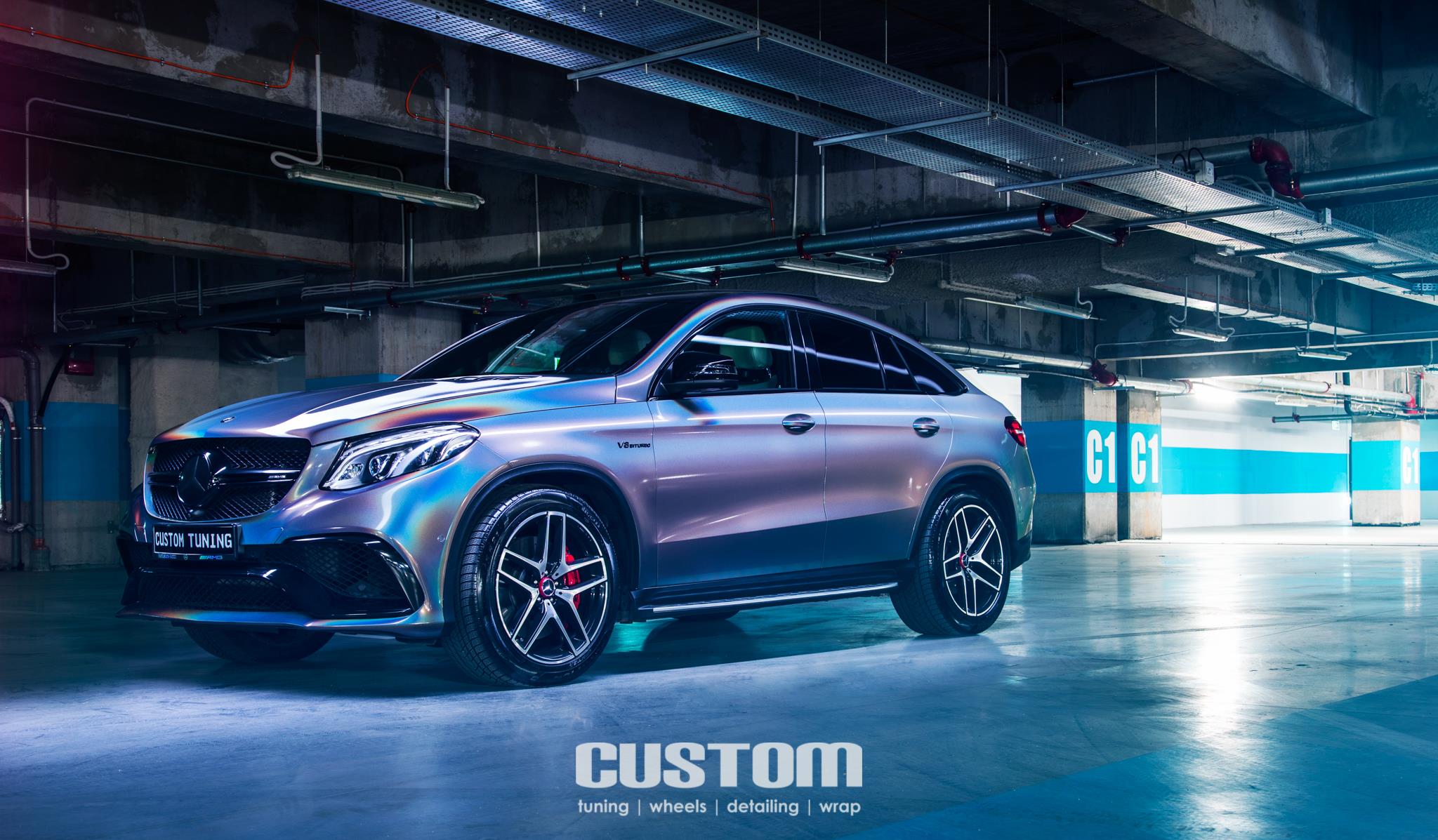 Custom Wrap Colantare Integrala Mercedes Benz Gle 63s