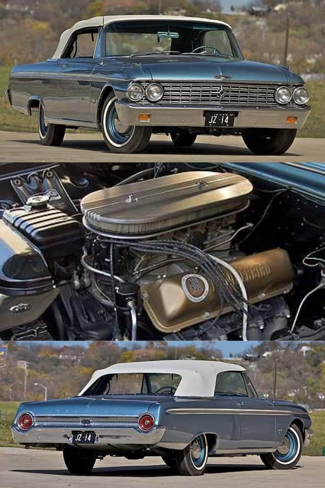 1962 GALAXIE 500 XL SUNLINER 406 TRI-POWER G-CODE CONVERTIBLE