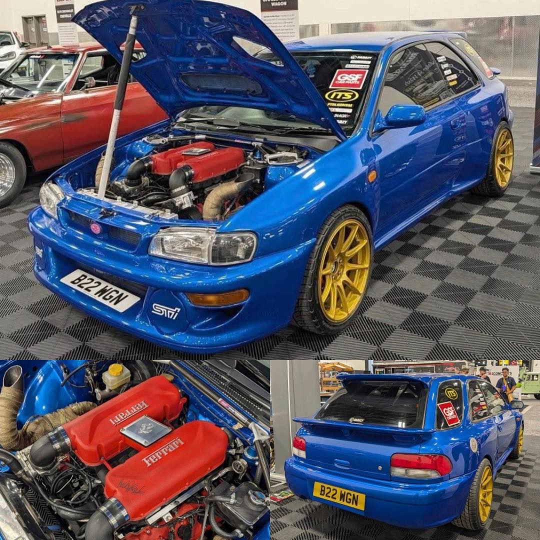 Retro - Something a little different. 🔵 Subaru WRX STi wagon. 2-door ...