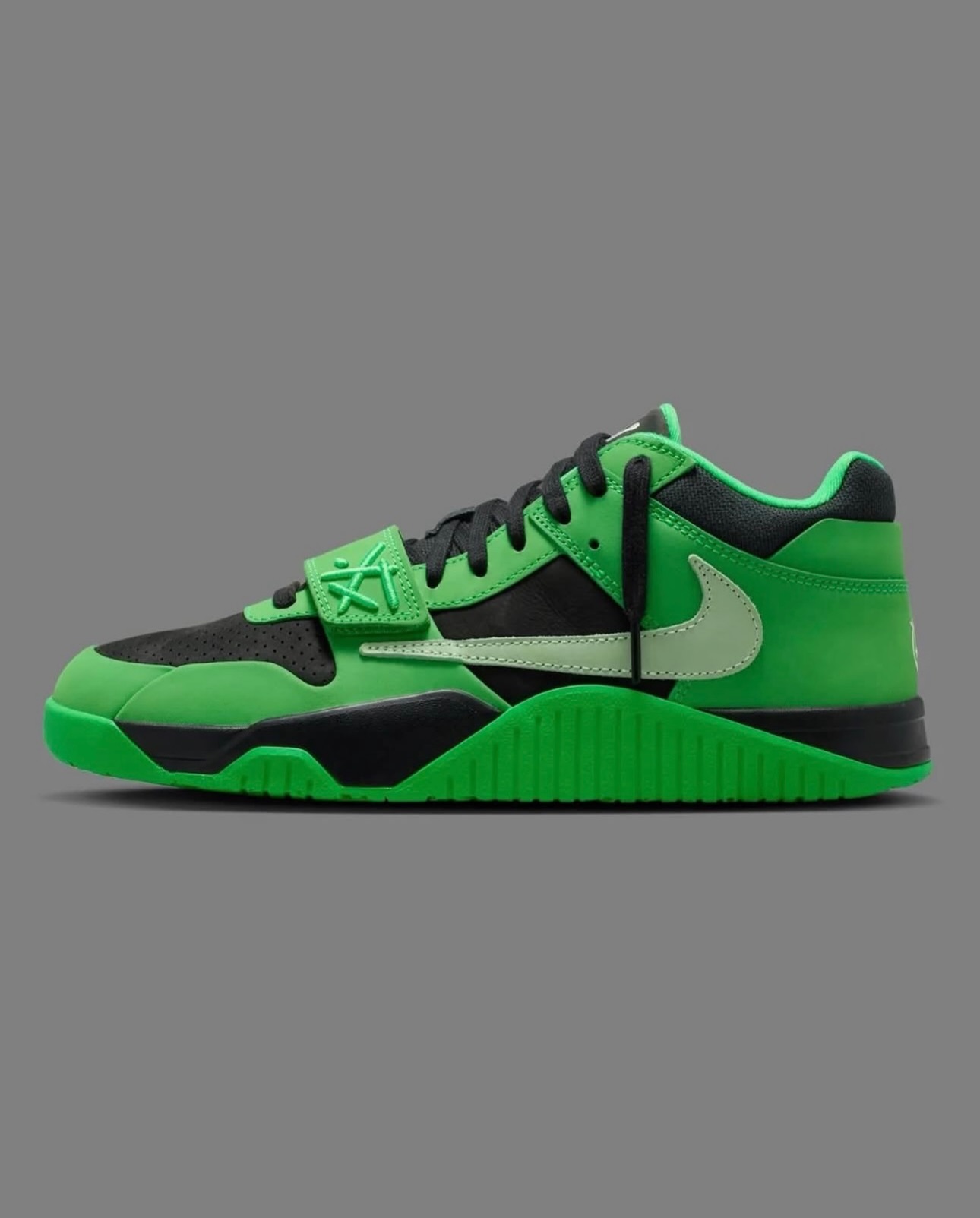 Travis Scott Jordan Jumpman Jack CJ1 T-Rexx “ Green Spark “ Size: 42