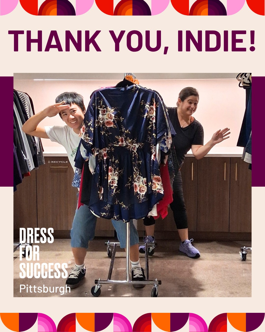 Dress for Success Pittsburgh thanks intern Indie Lee