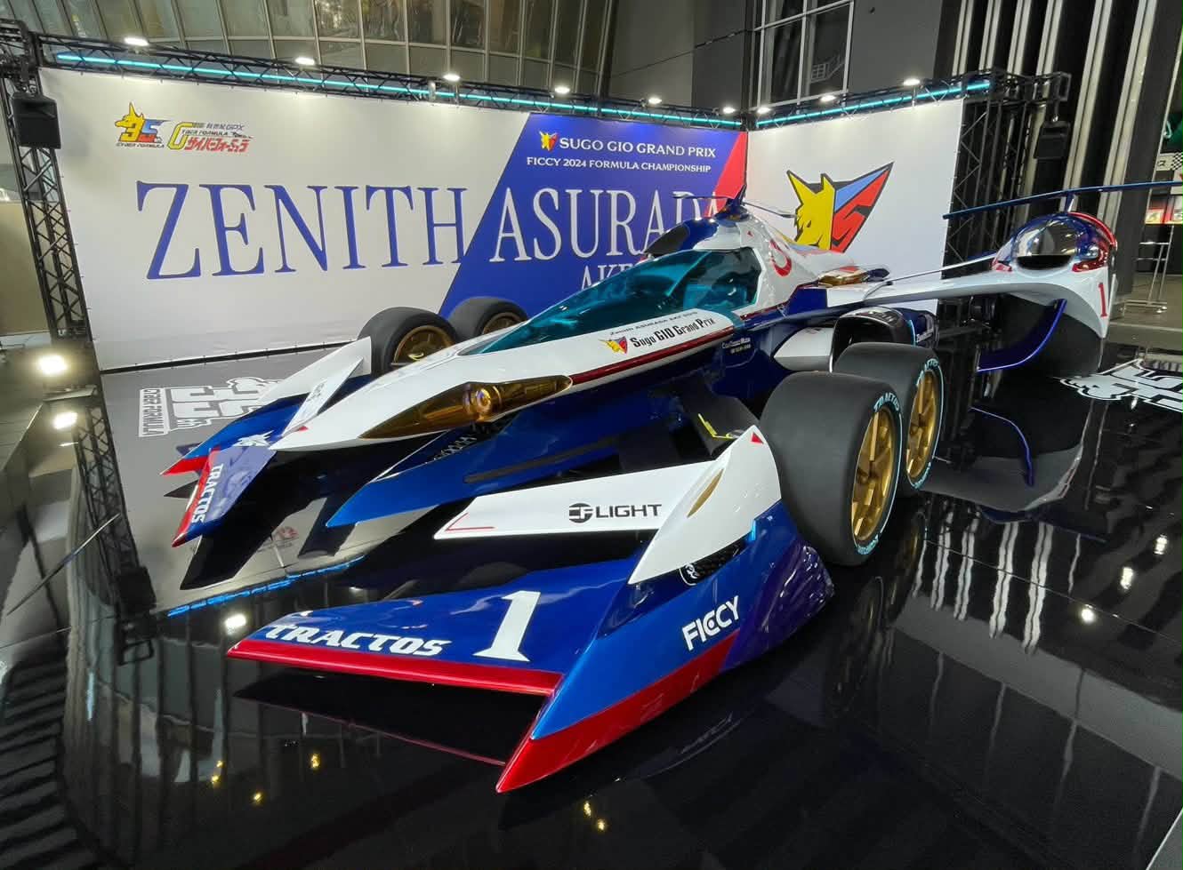 賽 MEGA HOBBY EXPO 1/1 ZENITH ASURADA 展示 (thx stonekeung01) #高智能