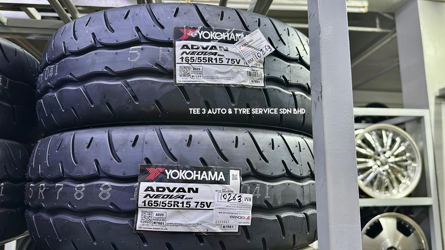 Yokohama ADVAN NEOVA AD09 🏁🦾 165-55-15 🔥🔥 Made in Japan