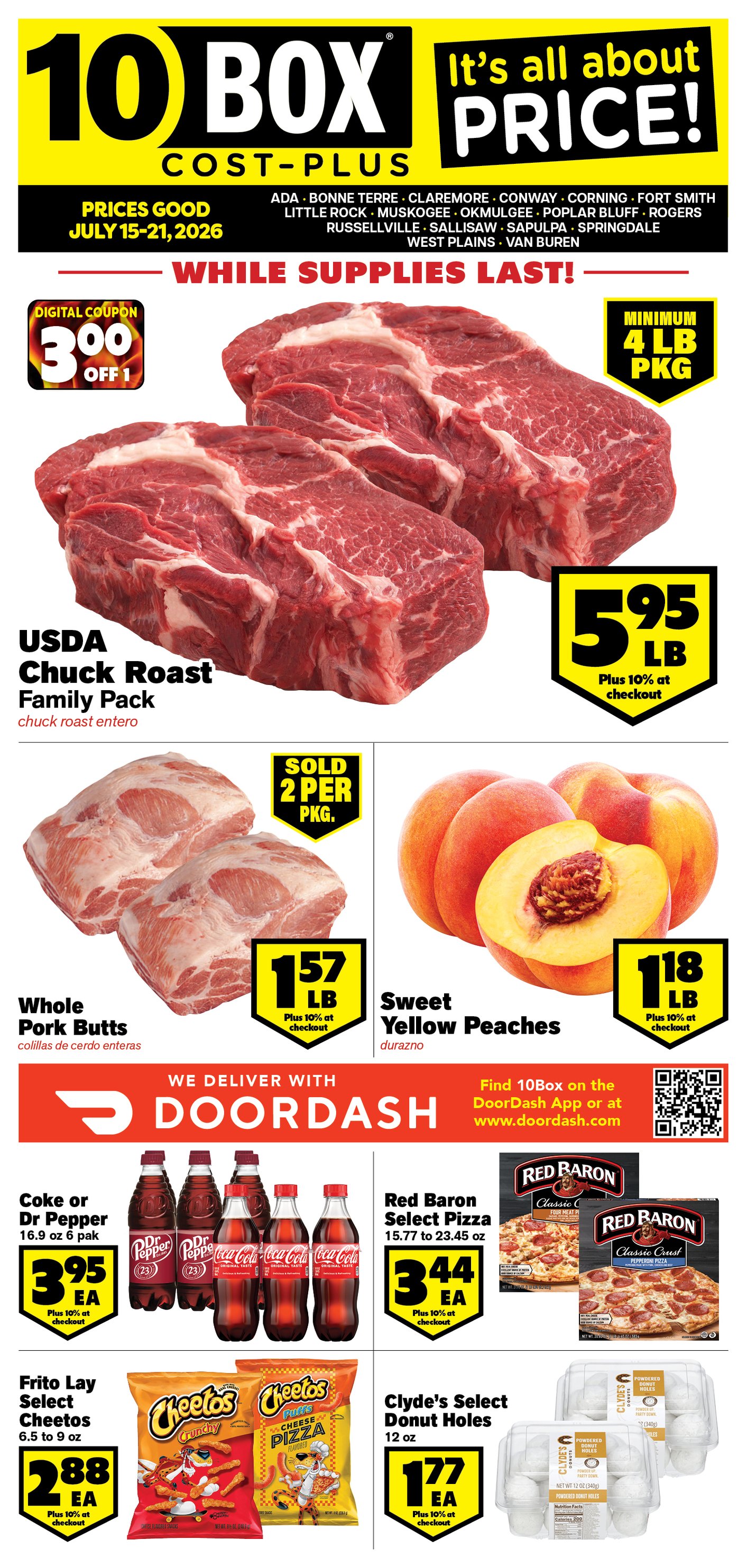 Check out this week's fresh savings! 🛒🍑
