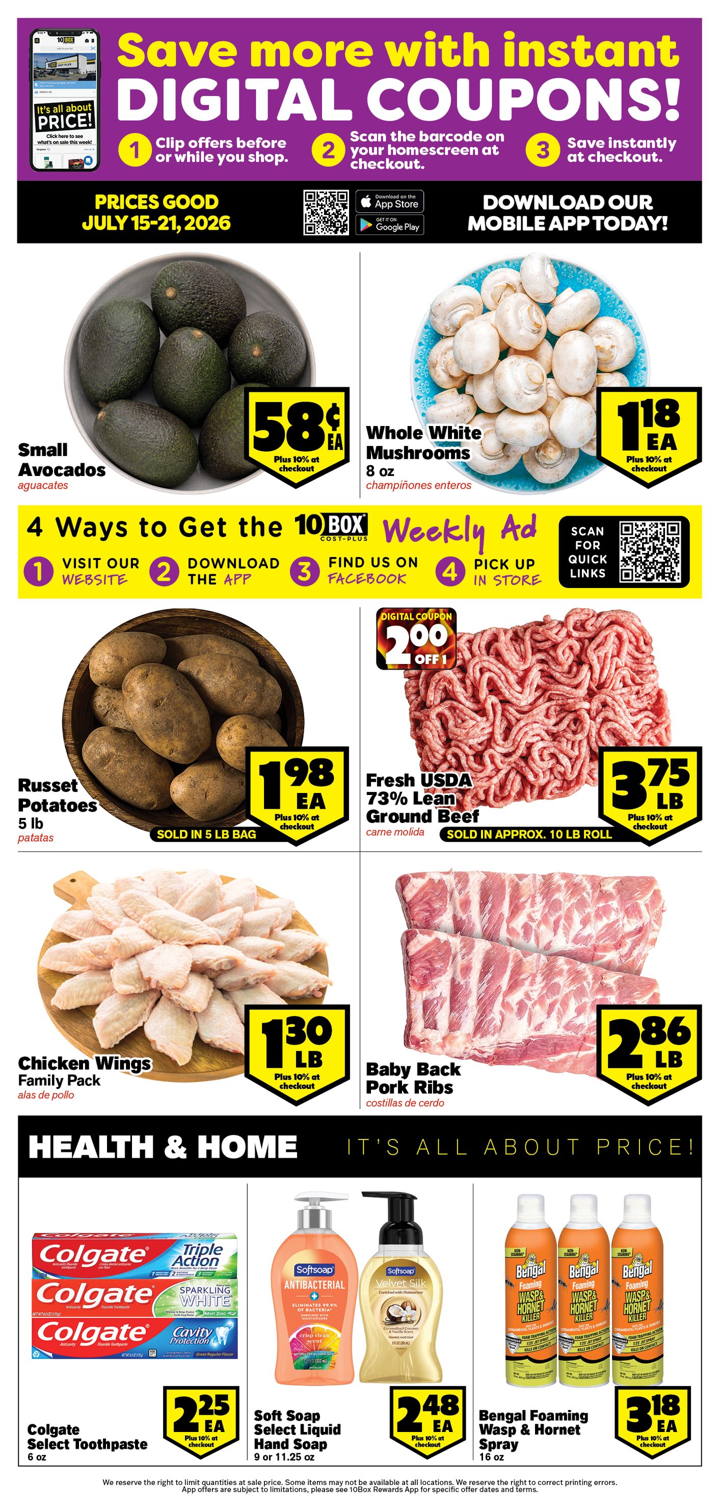 Check out this week's fresh savings! 🛒🍑