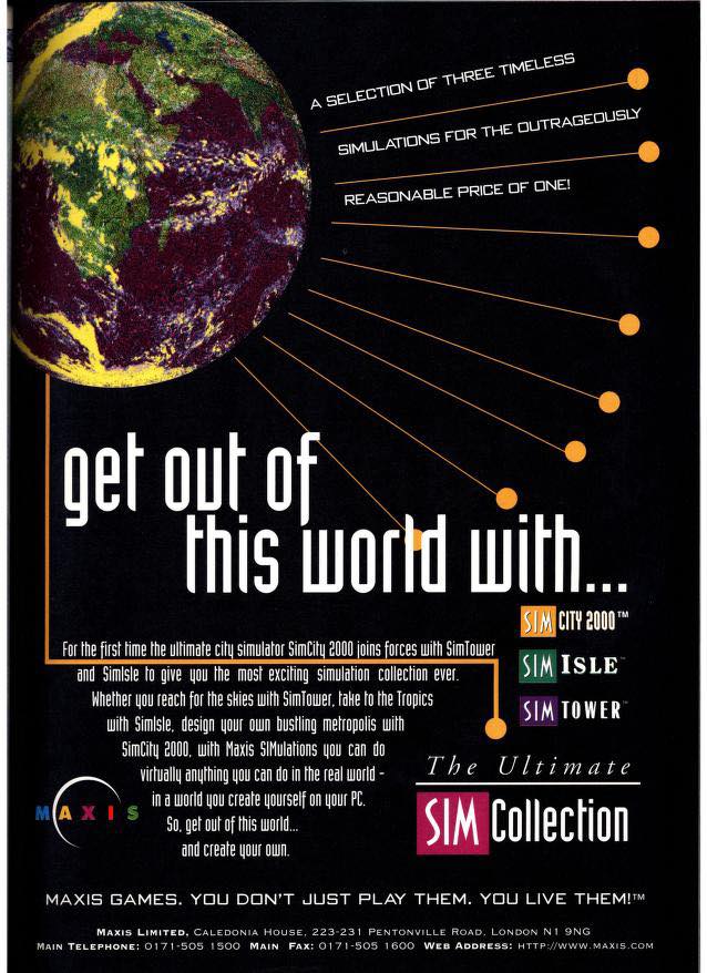 SimCity is an open-ended city-building... - Out Of This World | Facebook