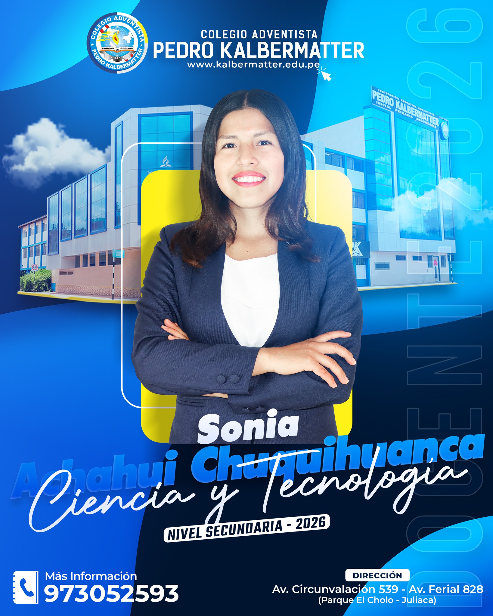 Colegio - #Docentes2026 🧪💡 Presentamos a nuestra docente del área de ...