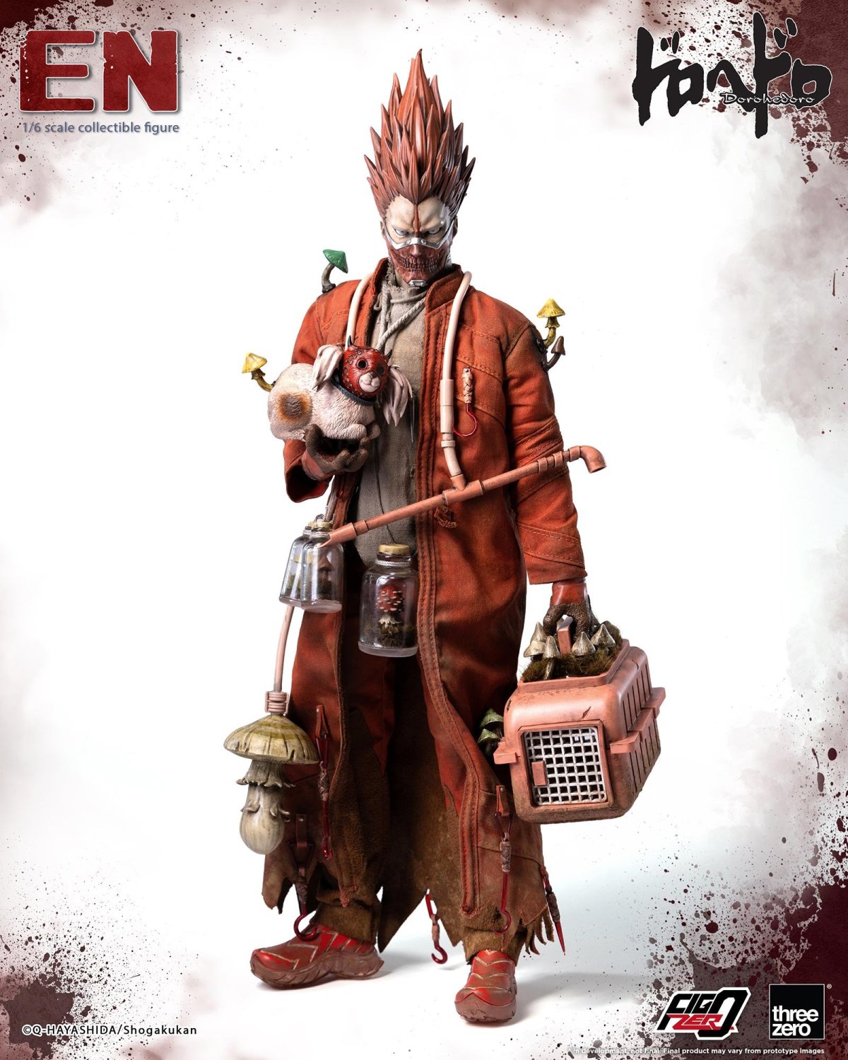 😊歡迎親臨本店或網上預訂😊 Threezero 3Z0877 Dorohedoro FigZero 1/6