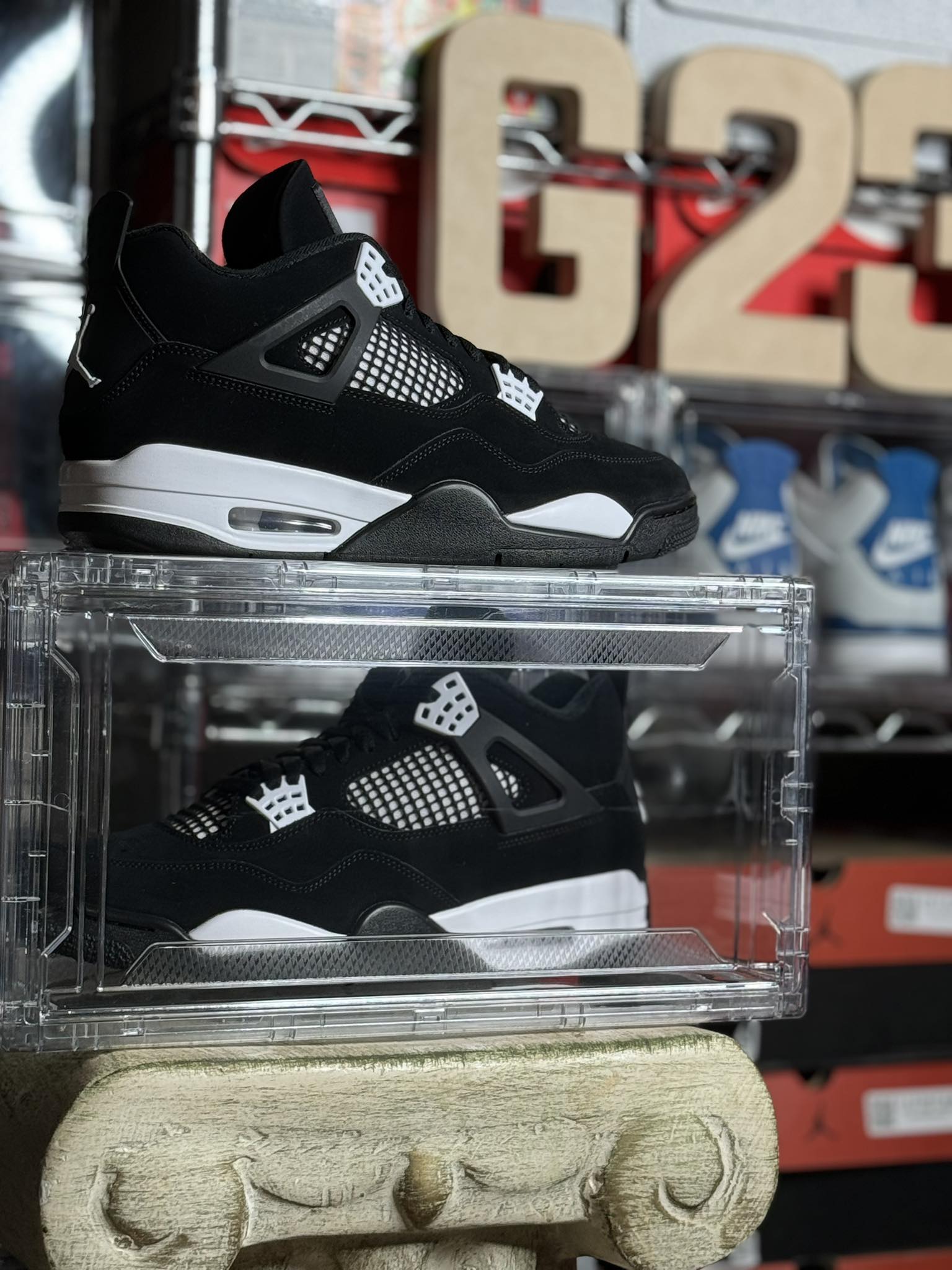 Galería - Jordan 4 white thunder ?28.5cm ? 29cm Opción de 