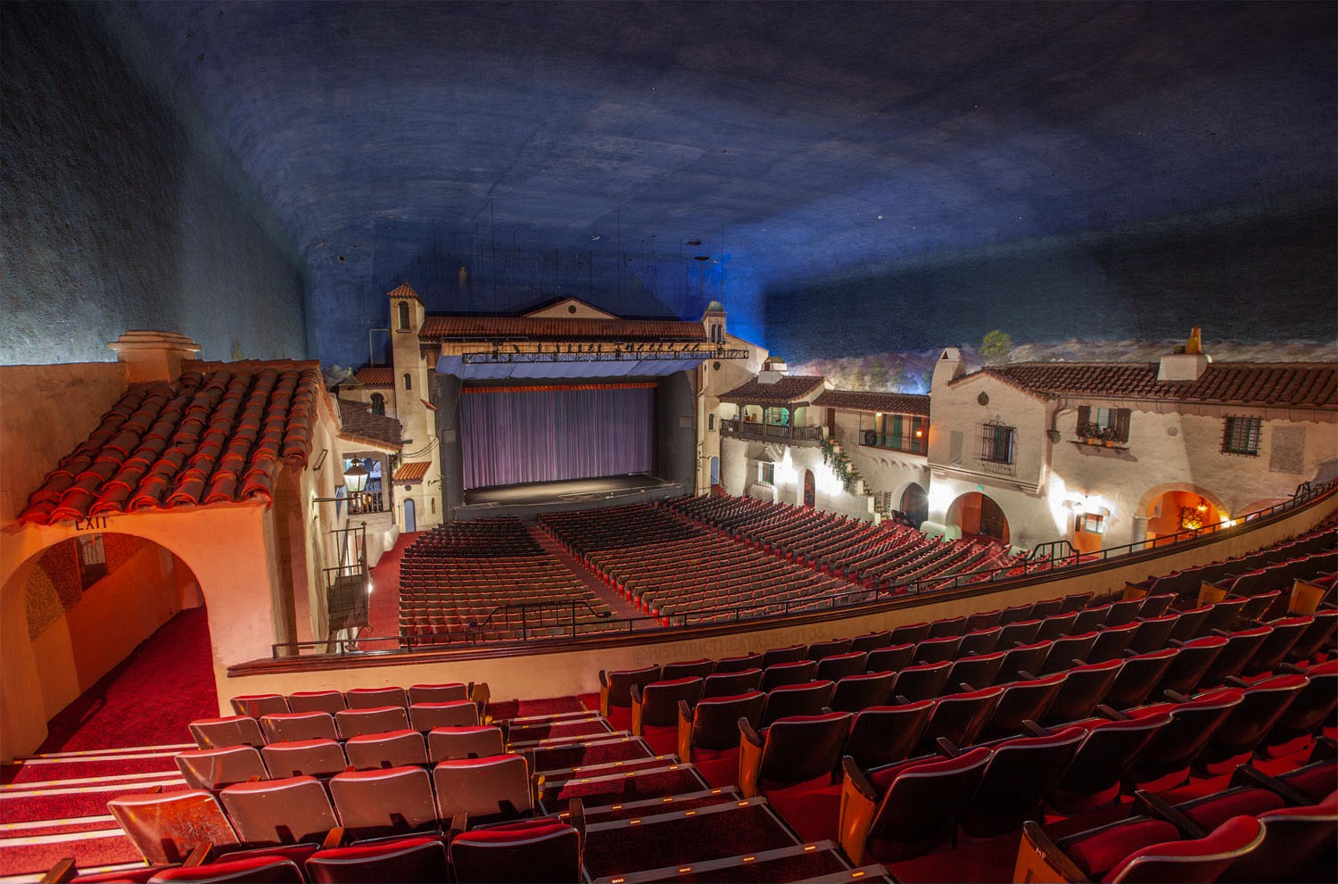 Historic - The Arlington Theatre in Santa Barbara, California, opened ...