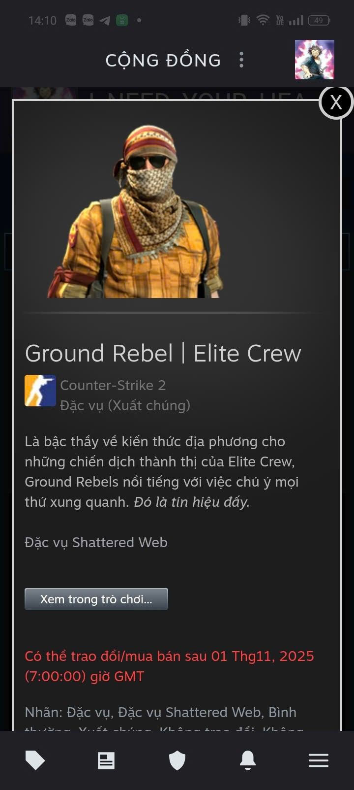 Chợ Market CS2 / CS:GO - VN | Cần bán nv ạ | Facebook