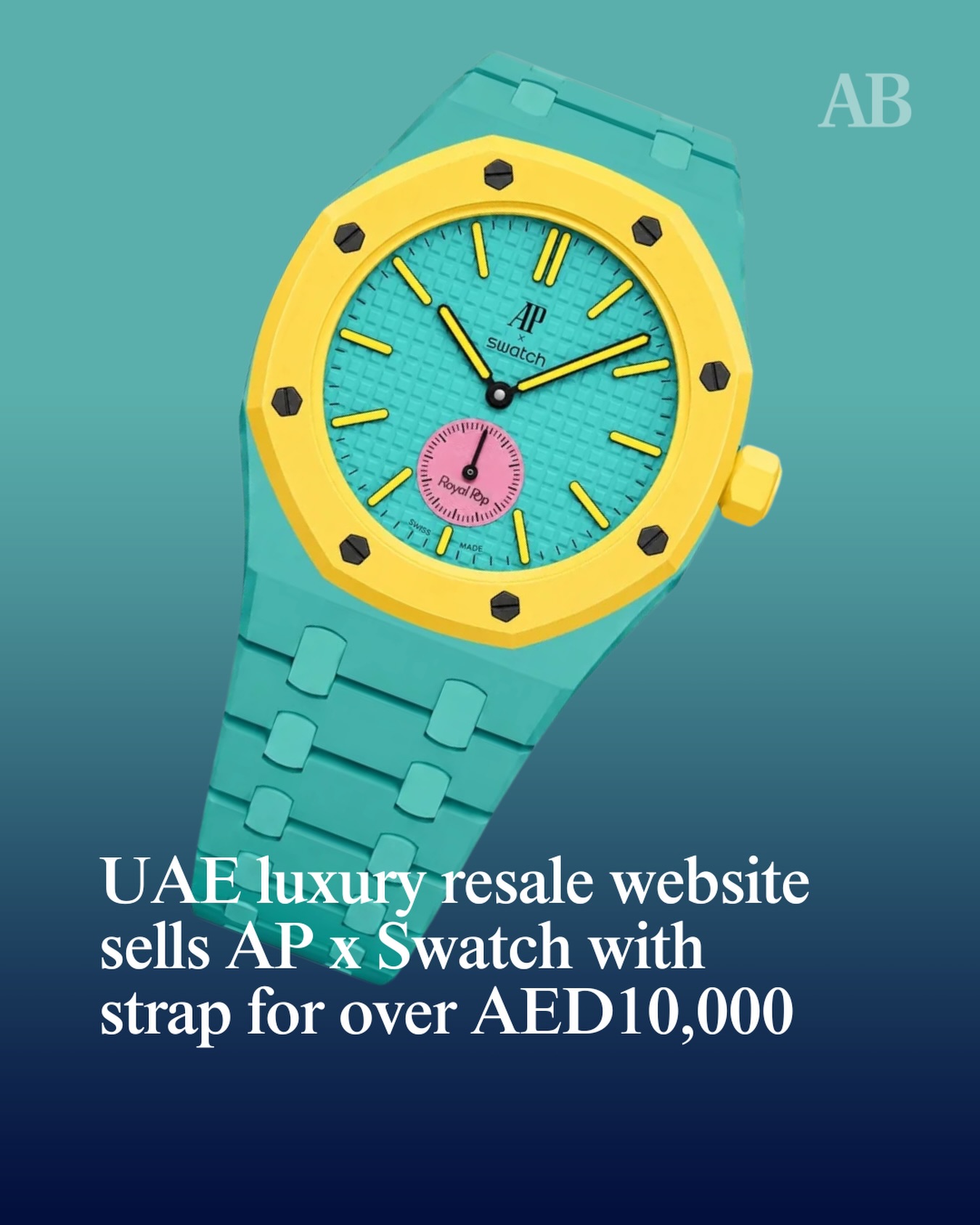 Swatch x Audemars Piguet Royal Pop Resale Prices Drop Following