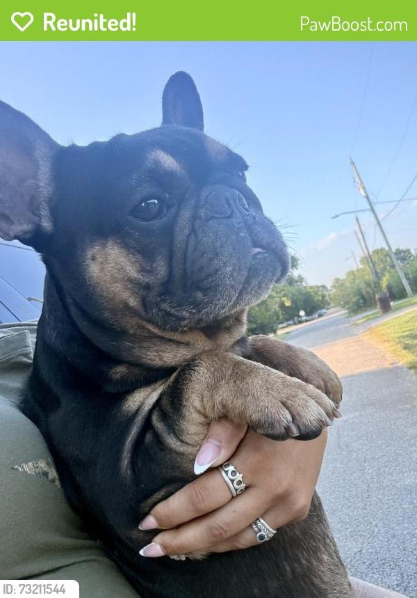 Spread the great news: Mzo has been reunited with his family after