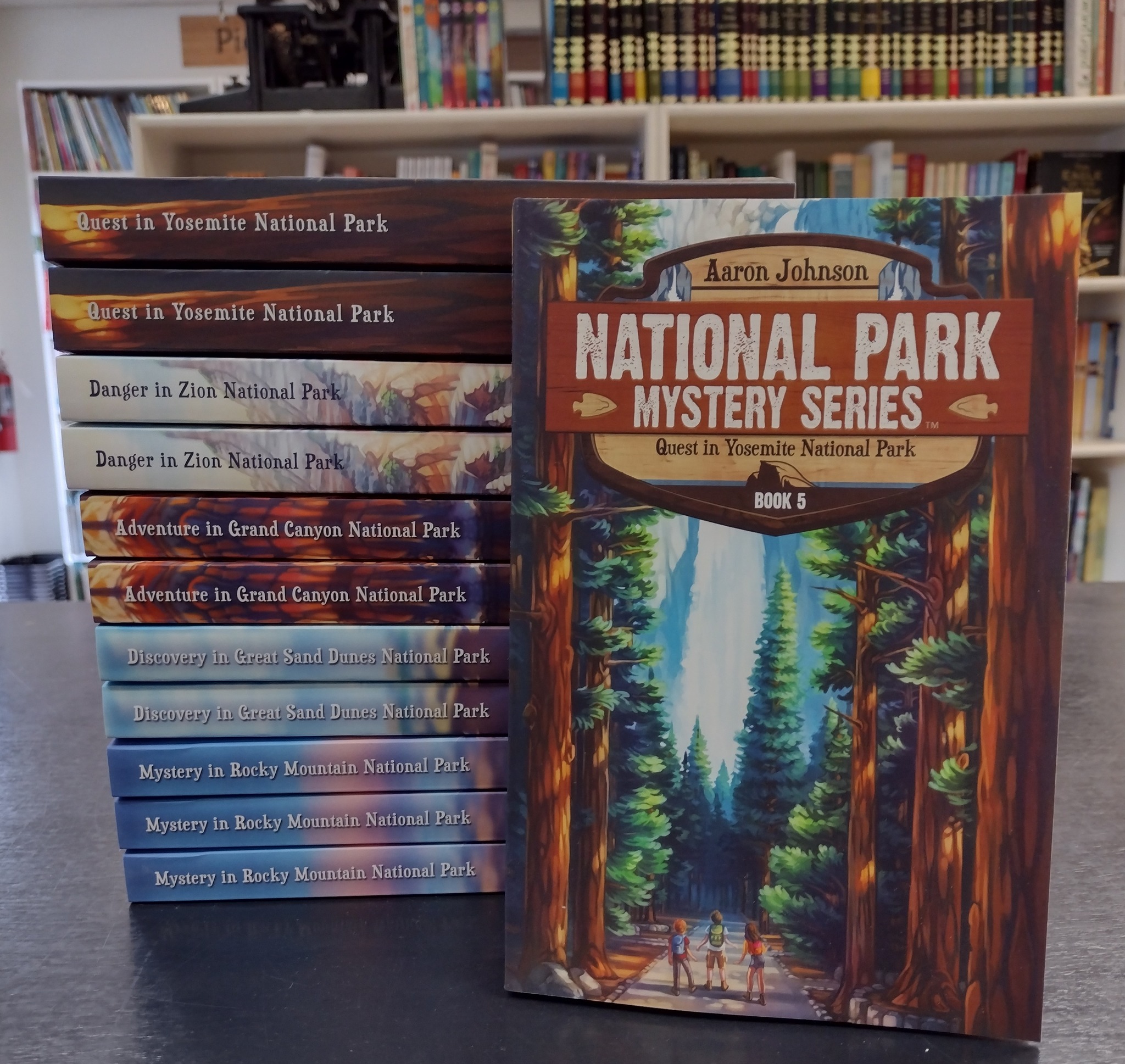 Aaron Johnson National Park Mystery Series Book 6 Release Date