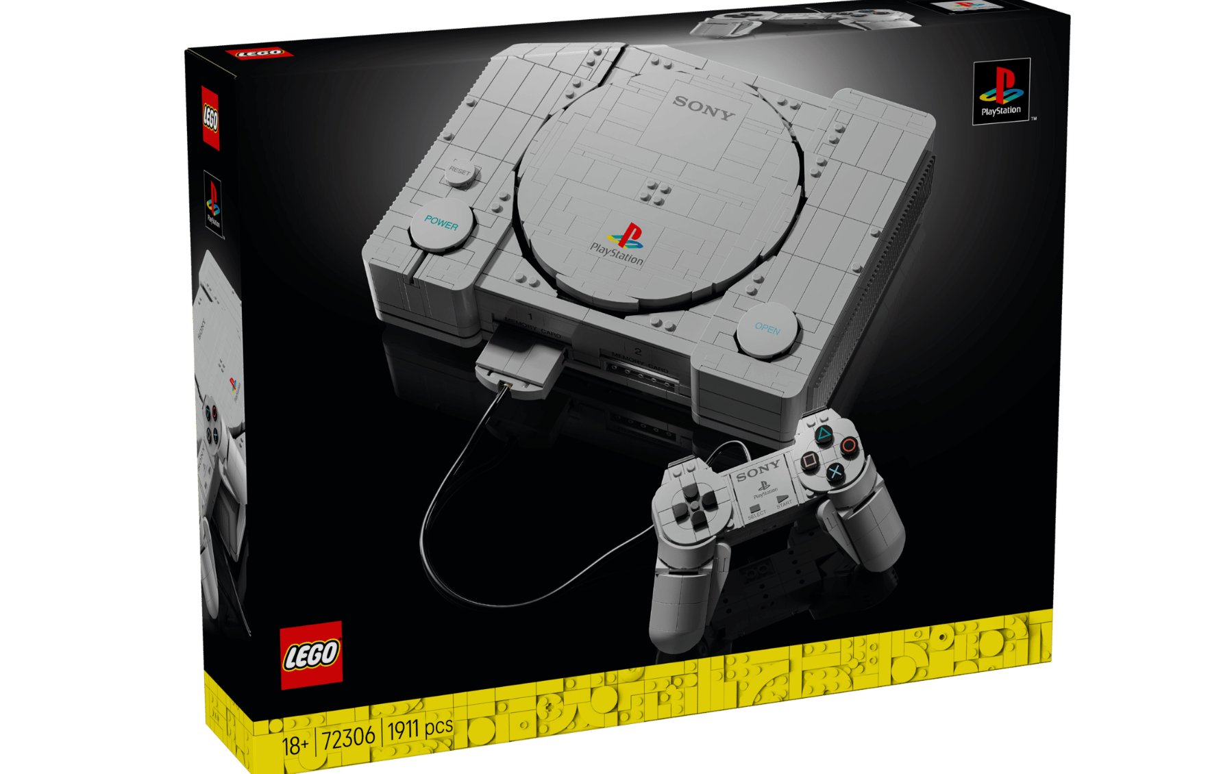 The new Playstation LEGO set is iconic!
