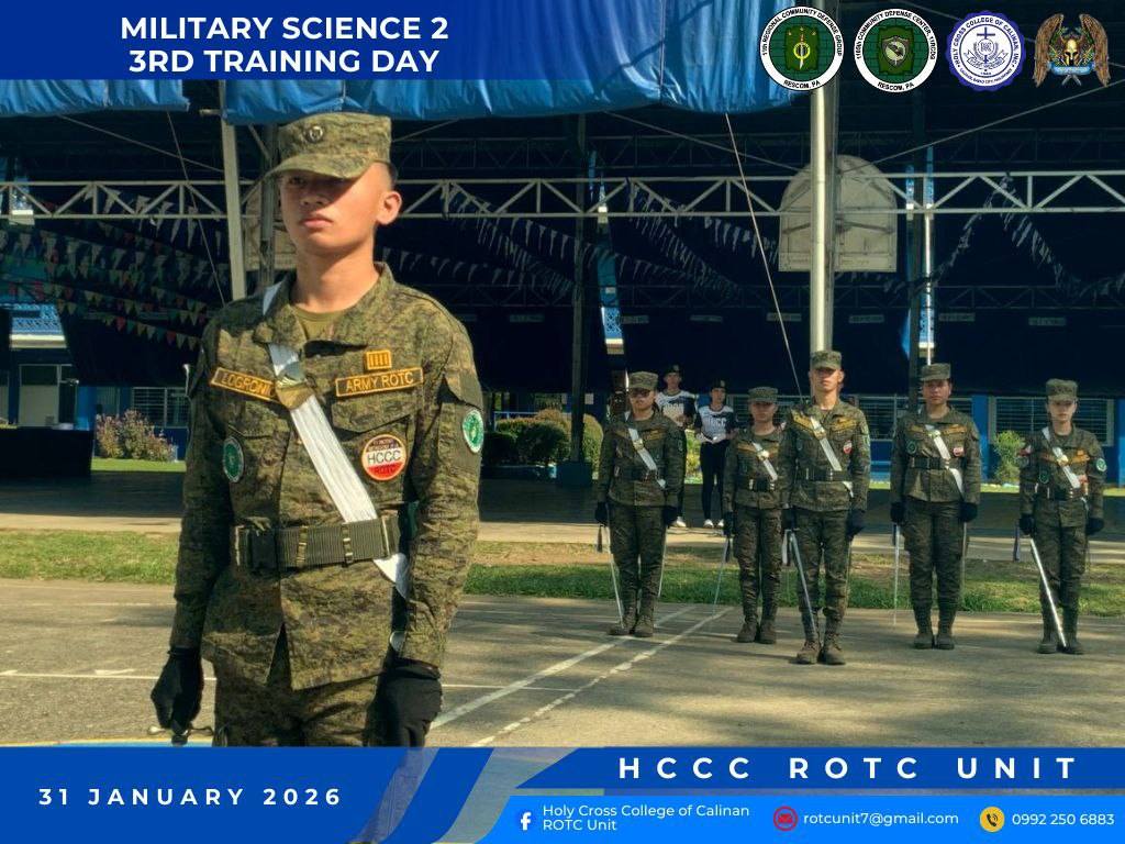 Holy Cross... - Holy Cross College of Calinan ROTC Unit