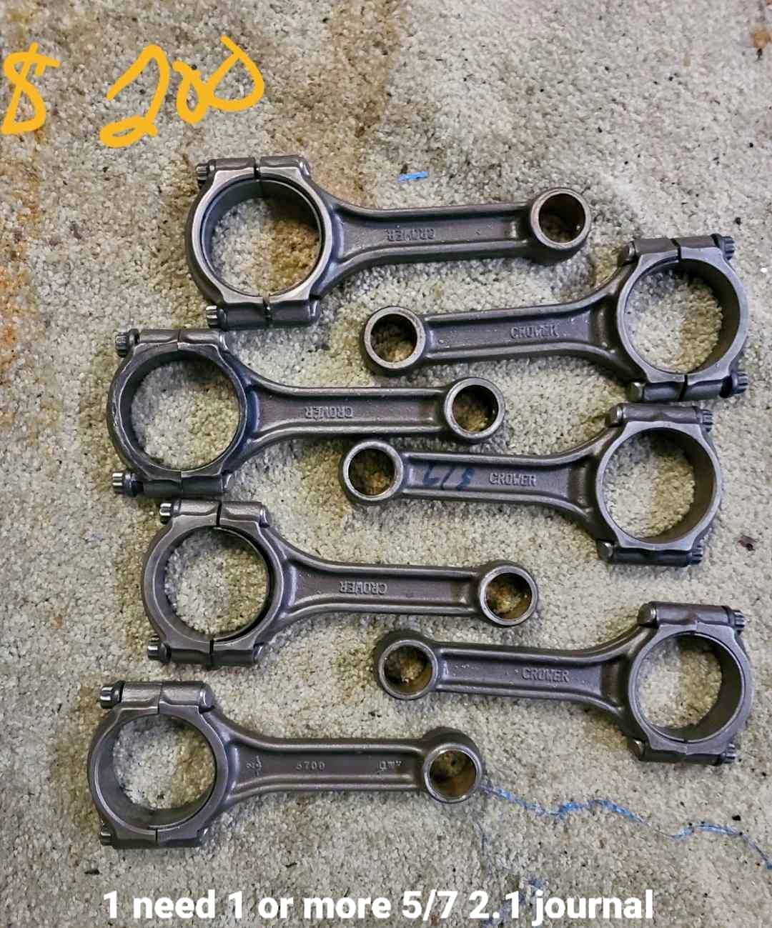 Small block Chevy connecting rods - Wrenches - Lost Creek, Pennsylvania ...