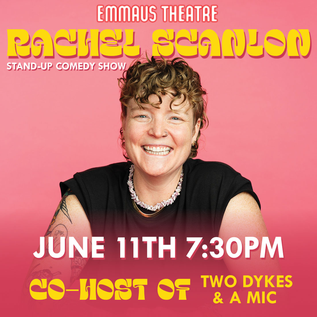 The Emmaus - Rachel Scanlon is returning to the Emmaus Theatre! COME ...