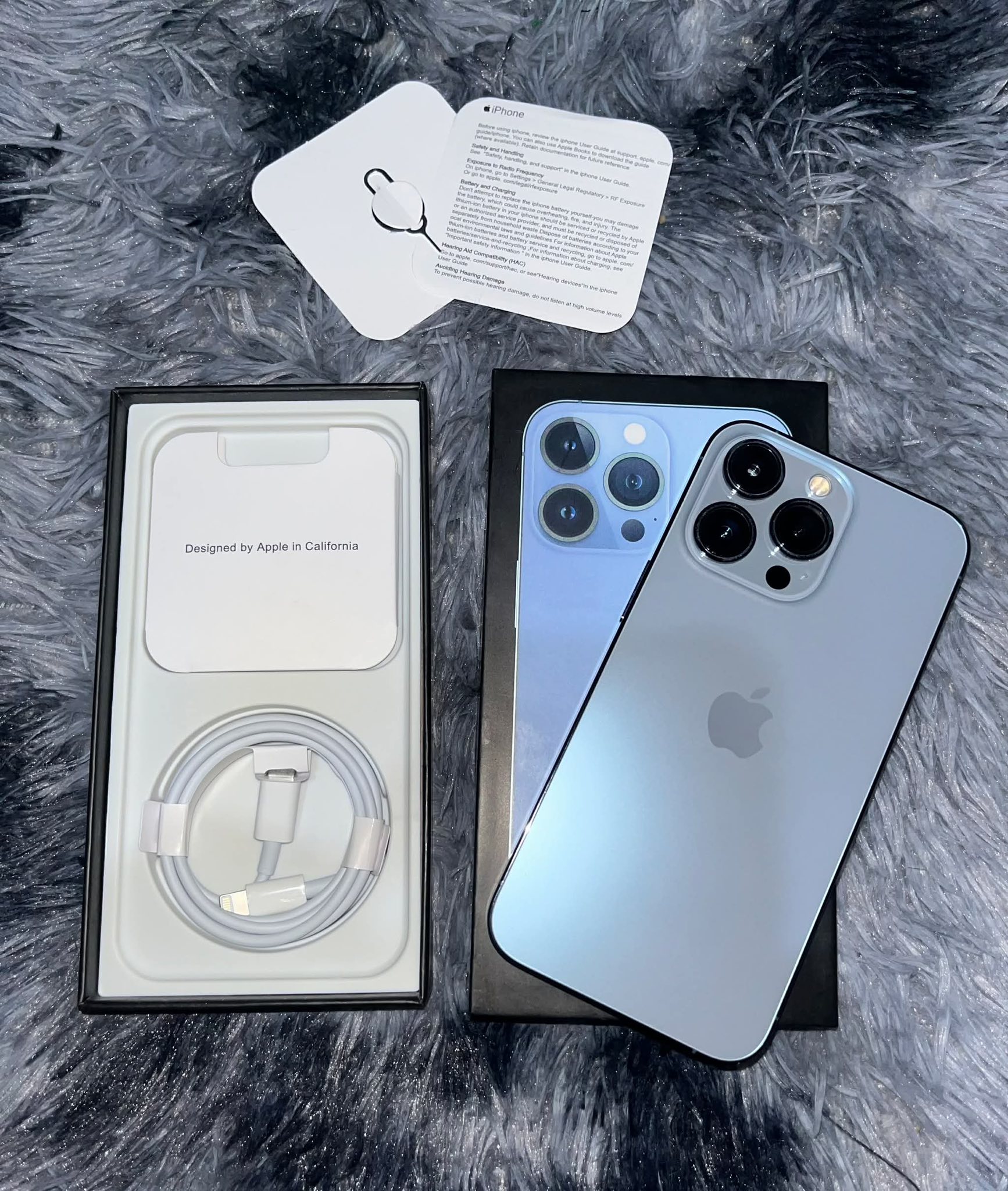 FOR SALE / SWAP ‼️ iPhone 13 pro (sierra blue) pristine condition 
