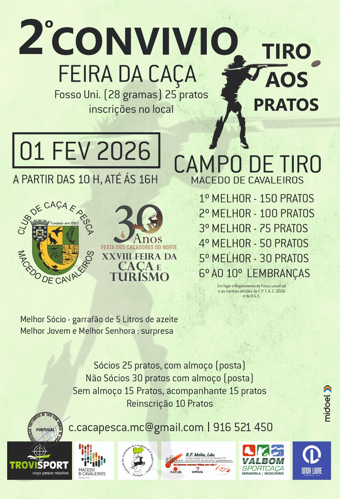 Rádio - 𝐂𝐥𝐮𝐛𝐞 𝐝𝐞 𝐂𝐚ç𝐚 𝐞 𝐏𝐞𝐬𝐜𝐚 𝐩𝐫𝐨𝐦𝐨𝐯𝐞 𝐨 𝟐.ª 𝐂𝐨𝐧𝐯í𝐯𝐢𝐨 𝐝𝐚 𝐂𝐚ç𝐚. 𝐋𝐞𝐢𝐚 𝐚𝐪𝐮𝐢 ...