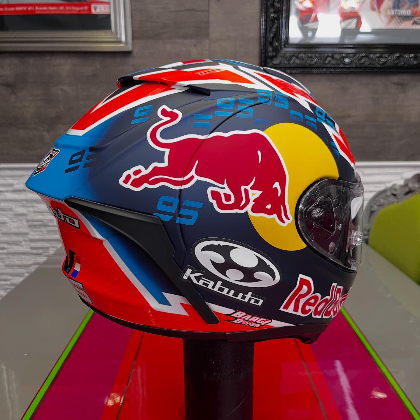 airoh helmet bargy design SPARK RISE ORANGE MATT  Babloo Motors From 1530 g 50 g Bargy Design - Bargy Design