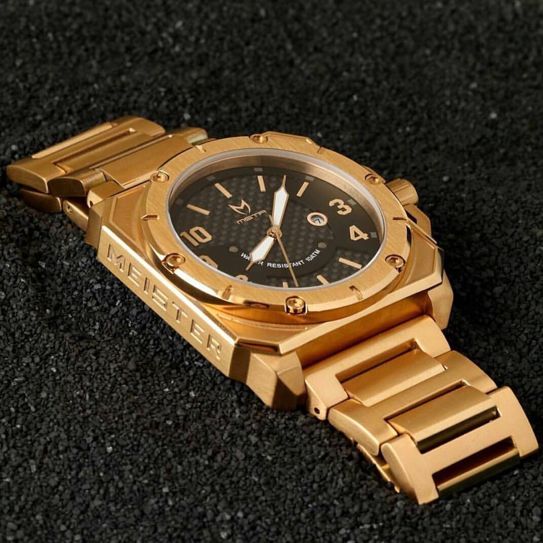 Meister - Meister Watches introduces the full Champagne Gold